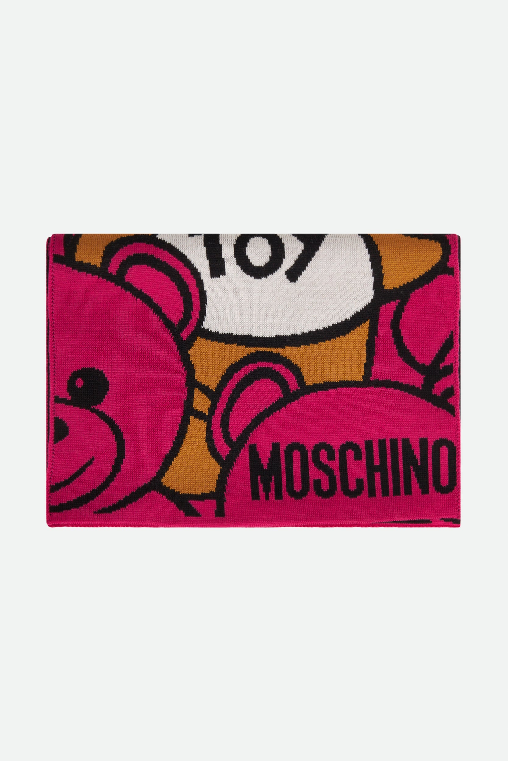 Moschino-Rosa-Wollschal
