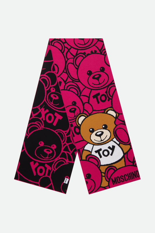 Moschino-Rosa-Wollschal