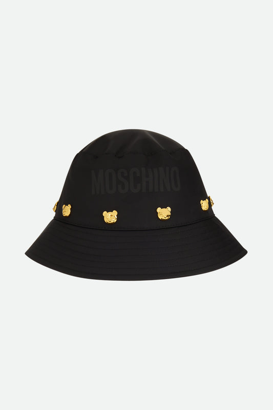 Moschino Schwarzer Fischerhut