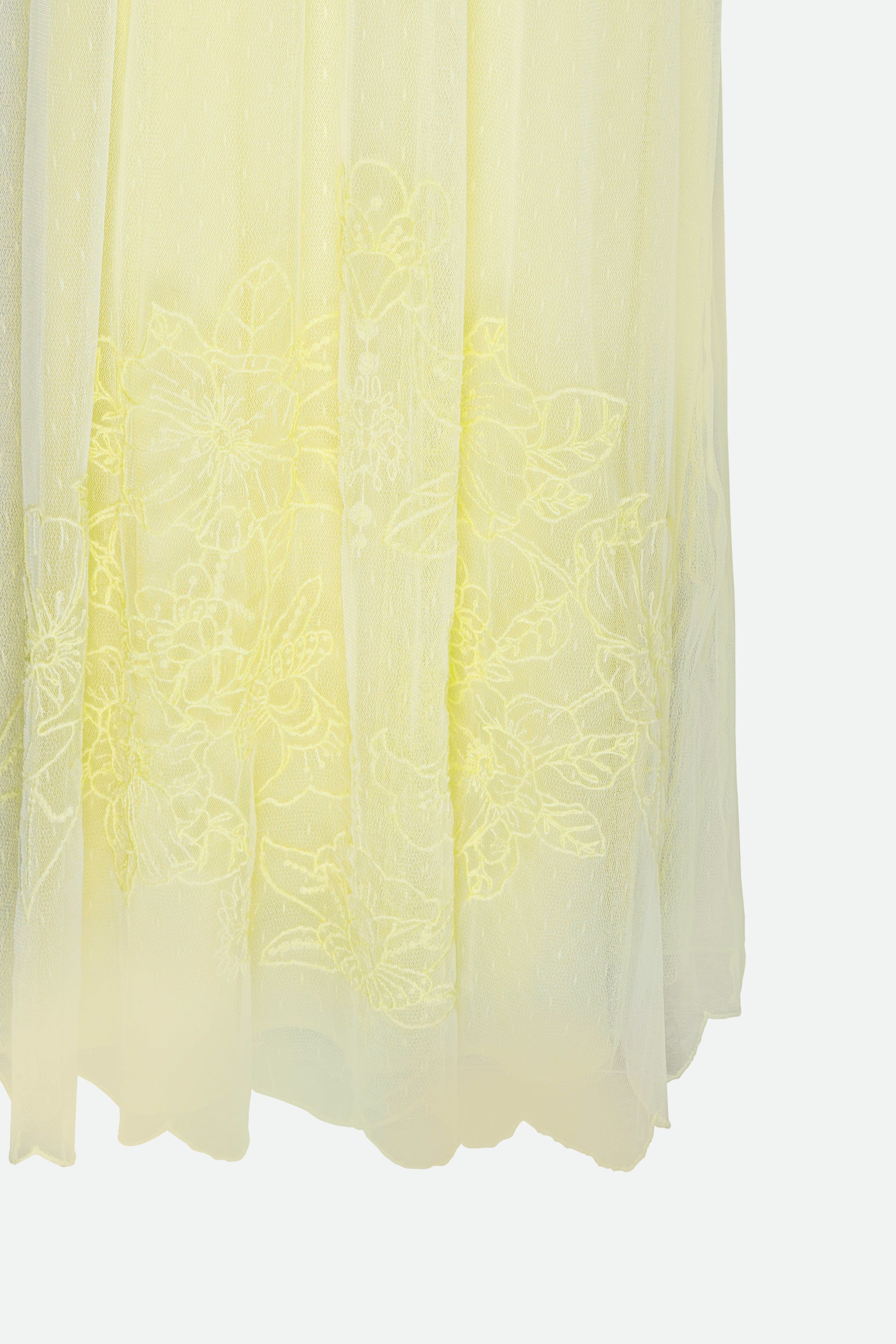 Twinset Besticktes Kleid Gelbe