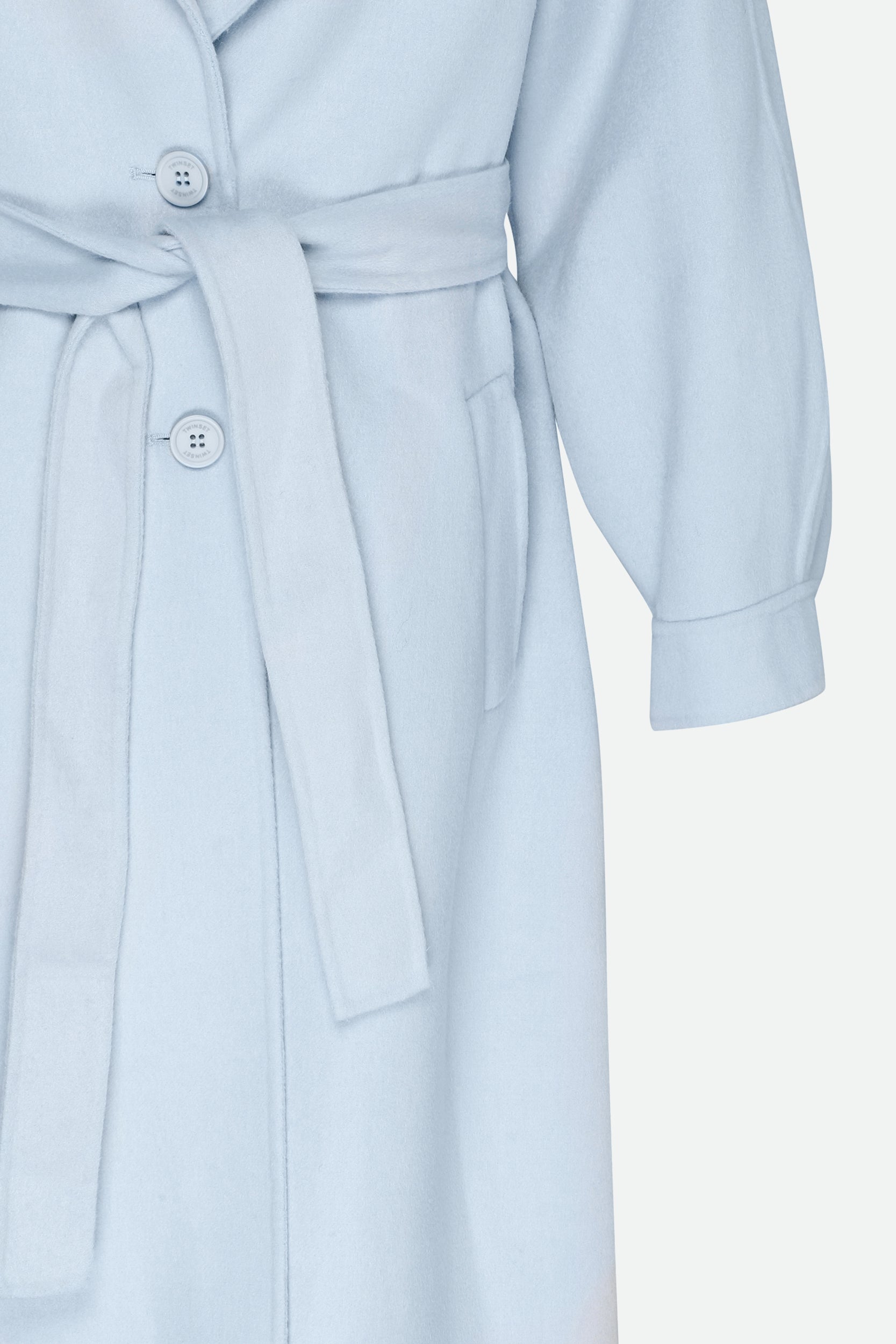 Twinset Mantel Blau