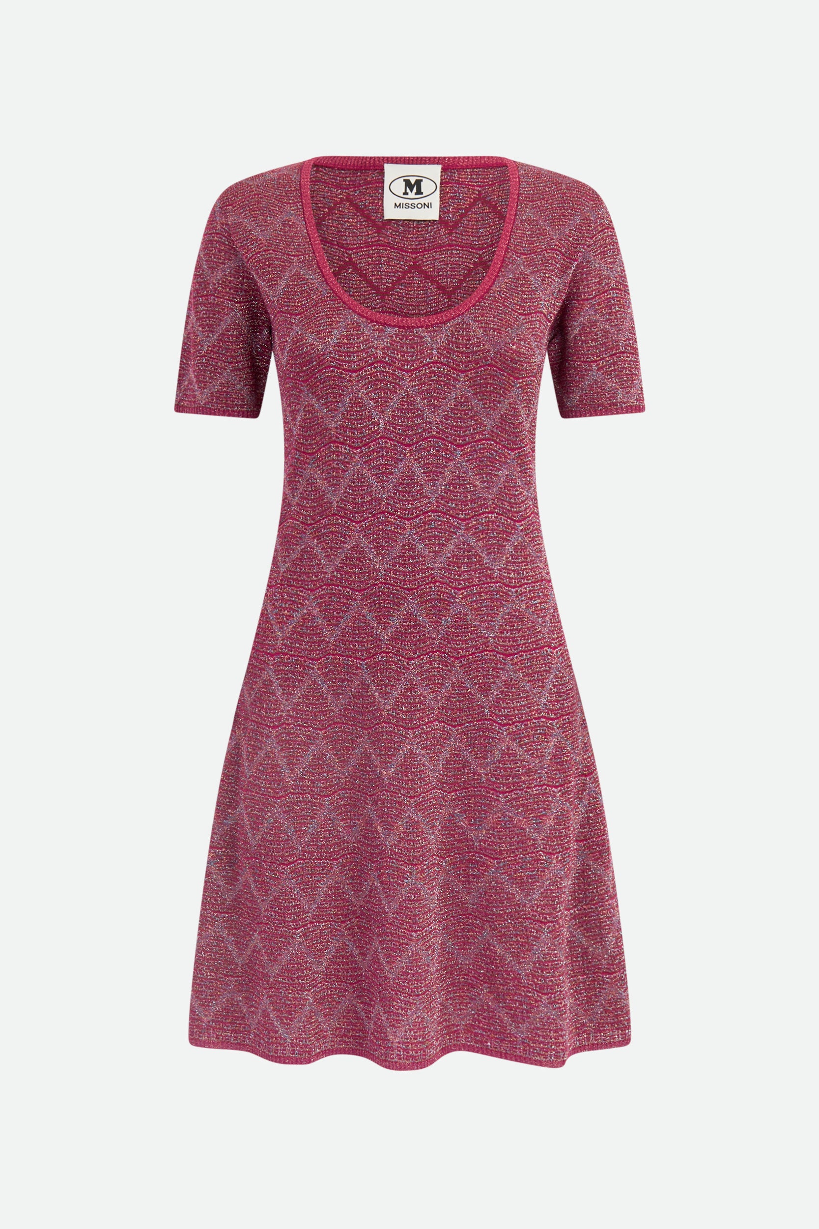 M Missoni Lila Kleid