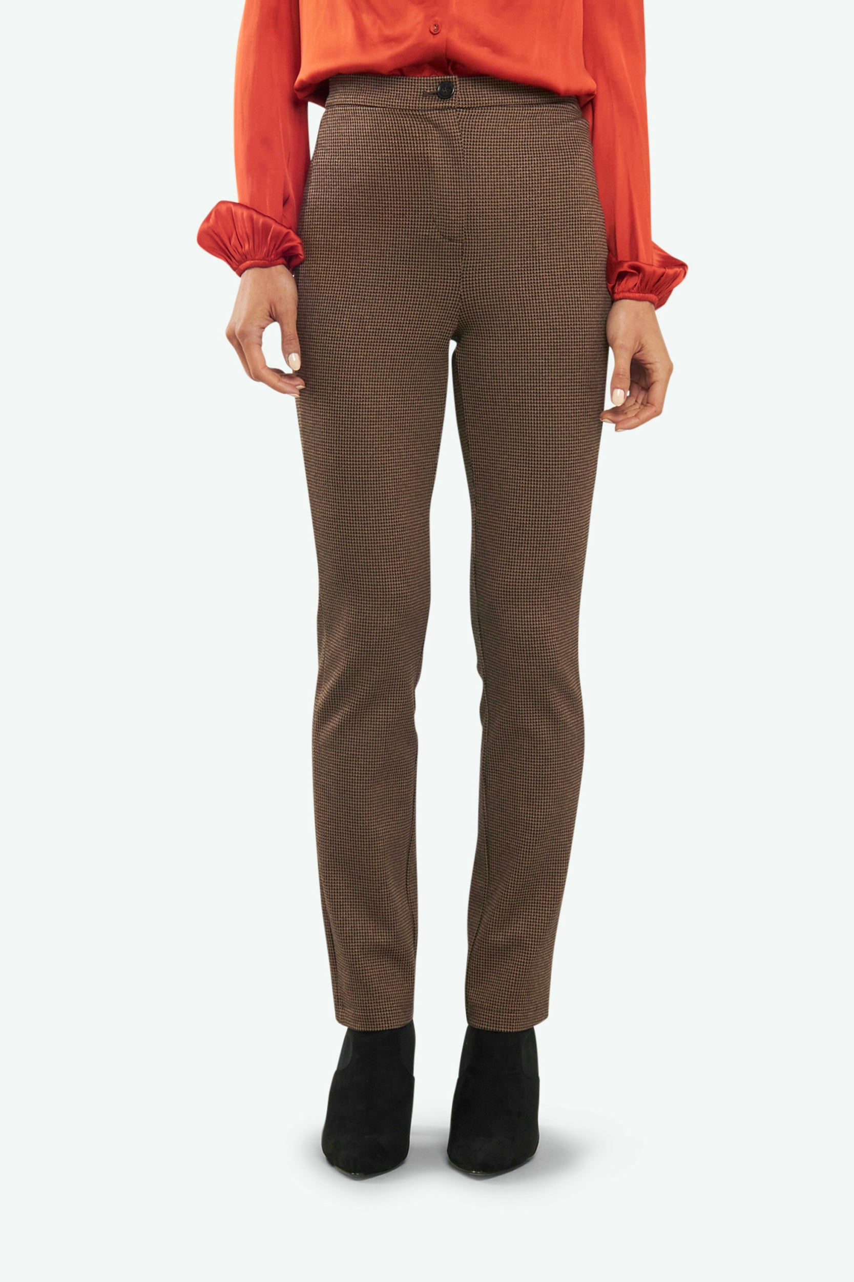 Patrizia Pepe Klassische Braun Hose