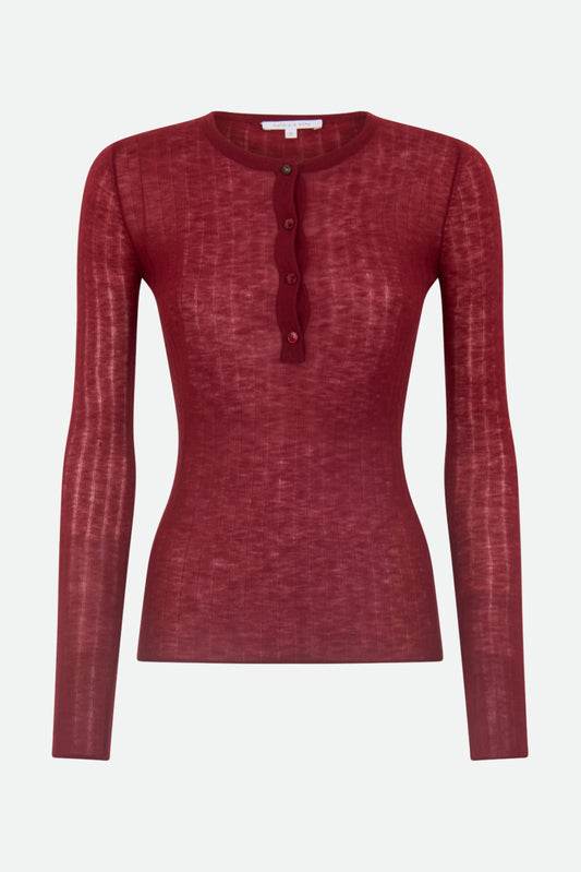 Patrizia Pepe Roter Wollpullover