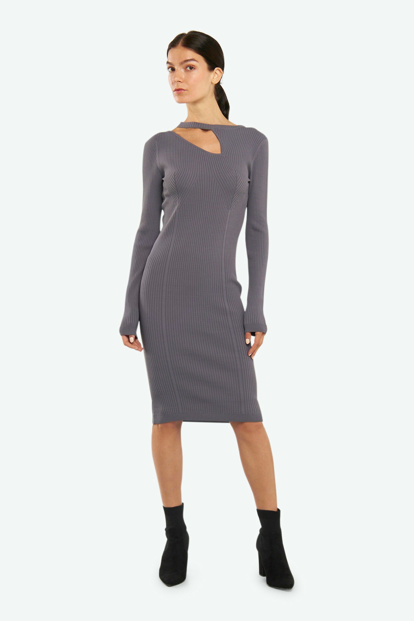 Patrizia Pepe Kleid Road Gray