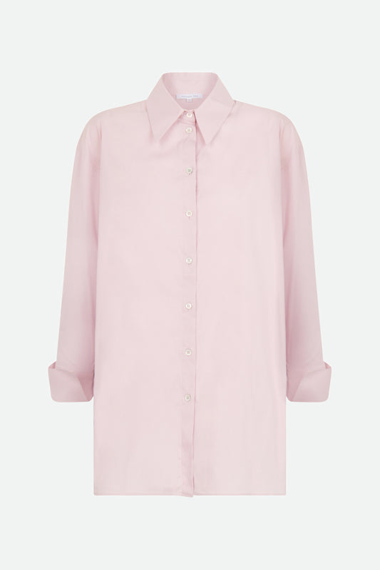 Patrizia Pepe Rosa Oversize-Hemd