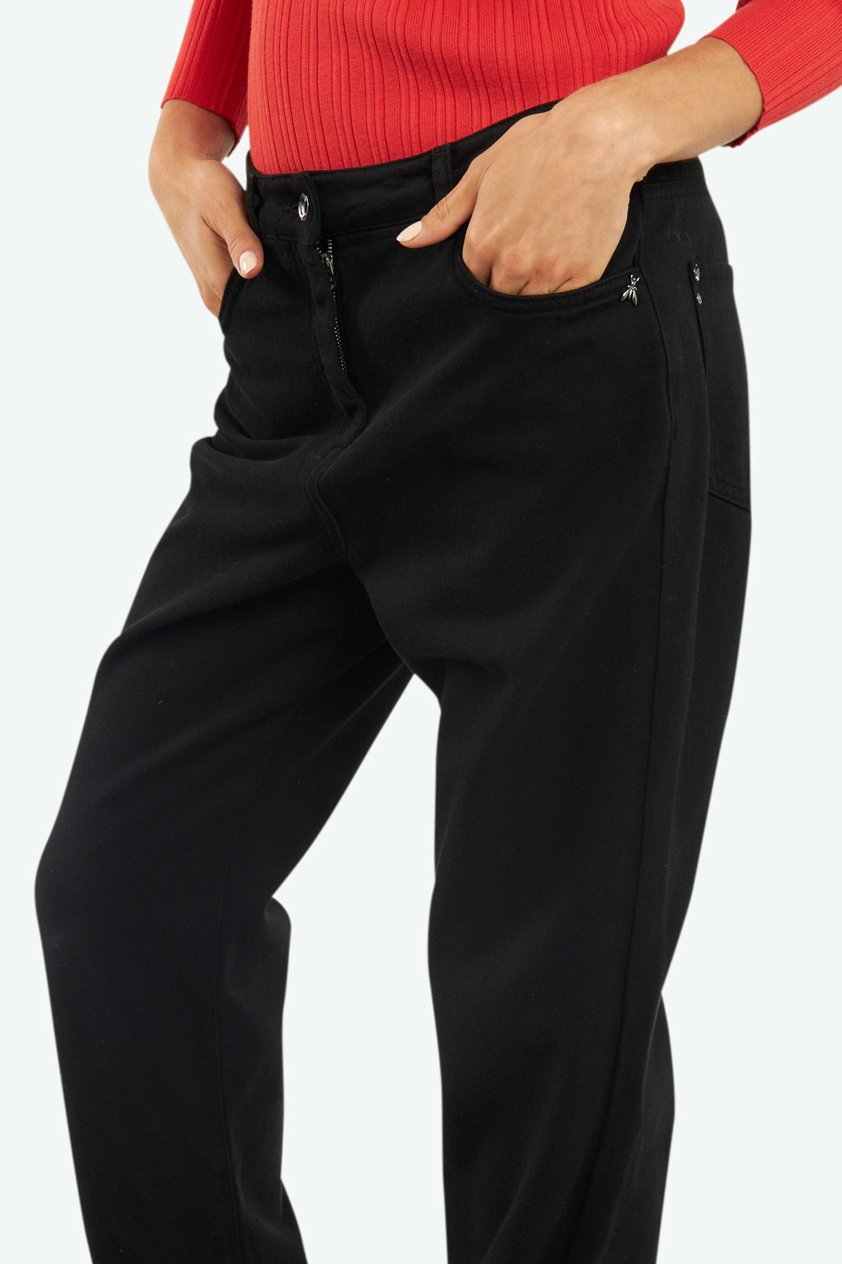 Schwarz Hose Patrizia Pepe