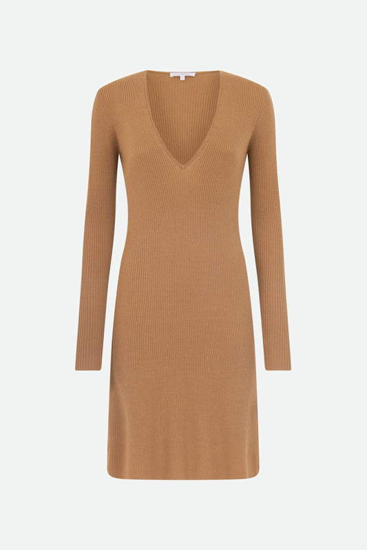 Patrizia Pepe Braunes Kleid