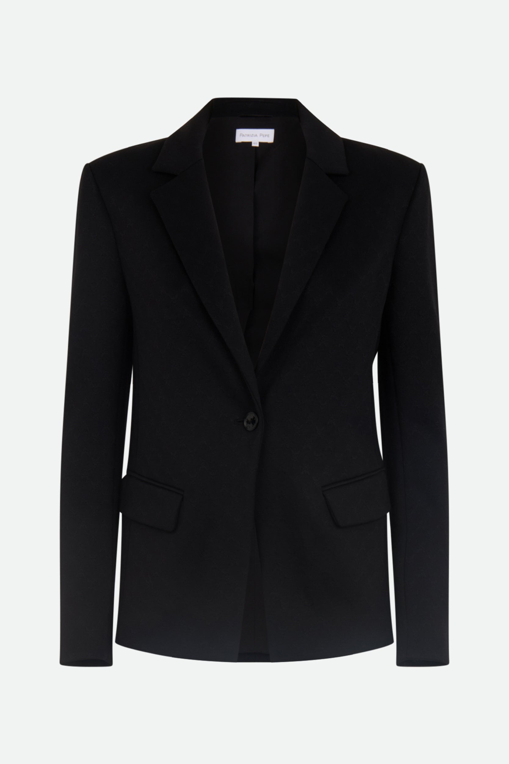 Patrizia Pepe Basic Schwarzer Blazer