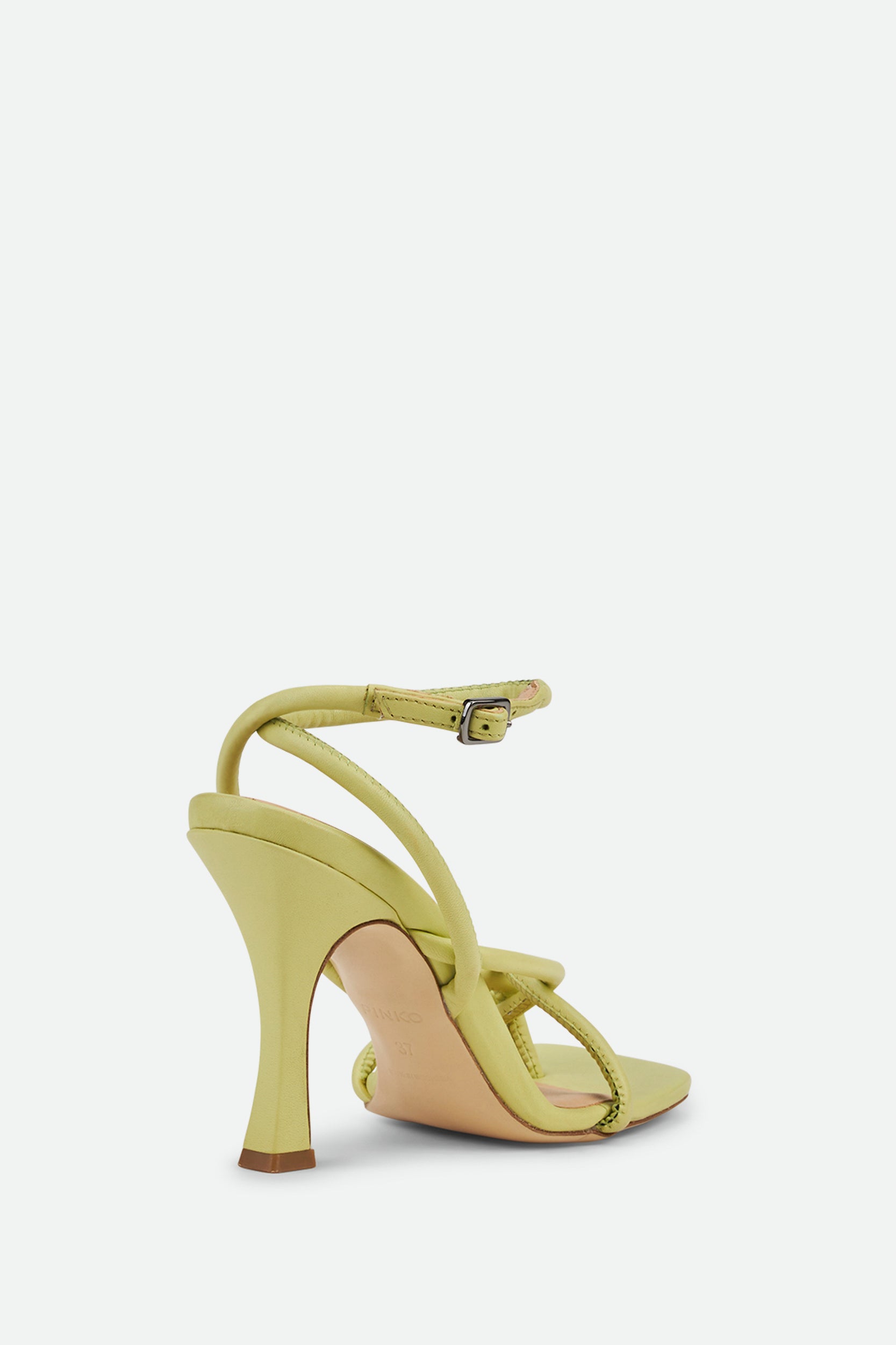 Pinko Sandale aus Limettenleder
