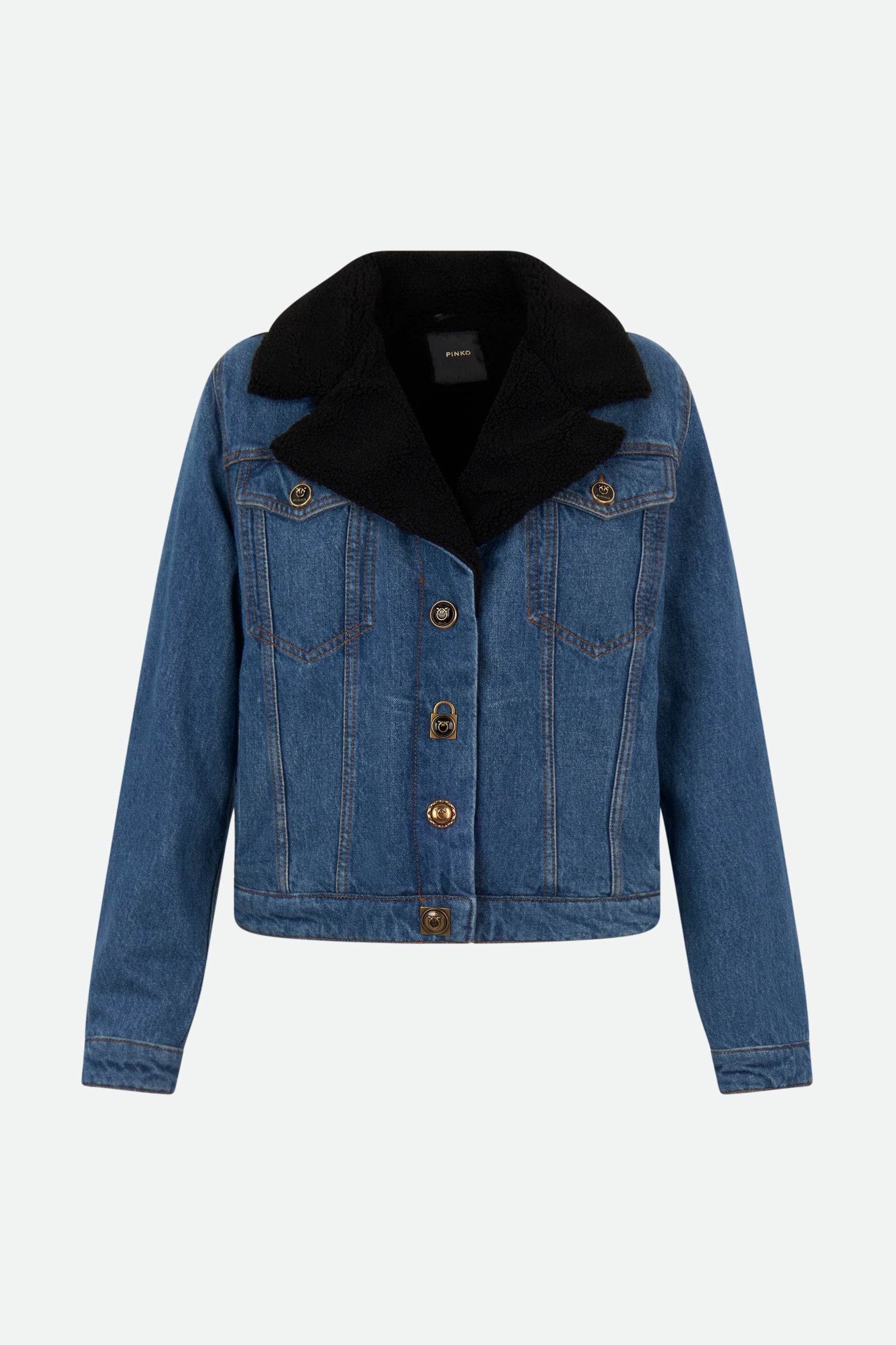 Pinko blaue Jeansjacke