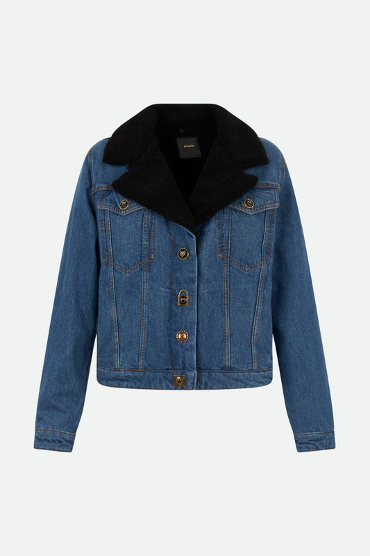 Pinko blaue Jeansjacke