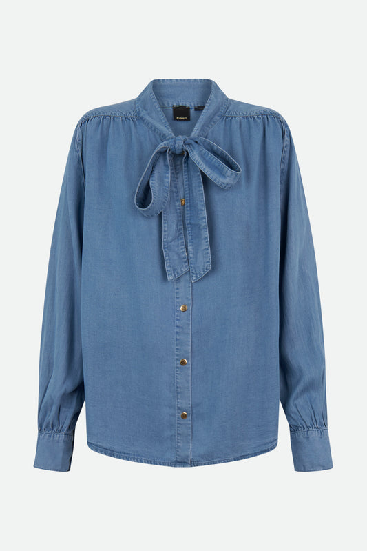 Pinko Hellblaues Jeanshemd