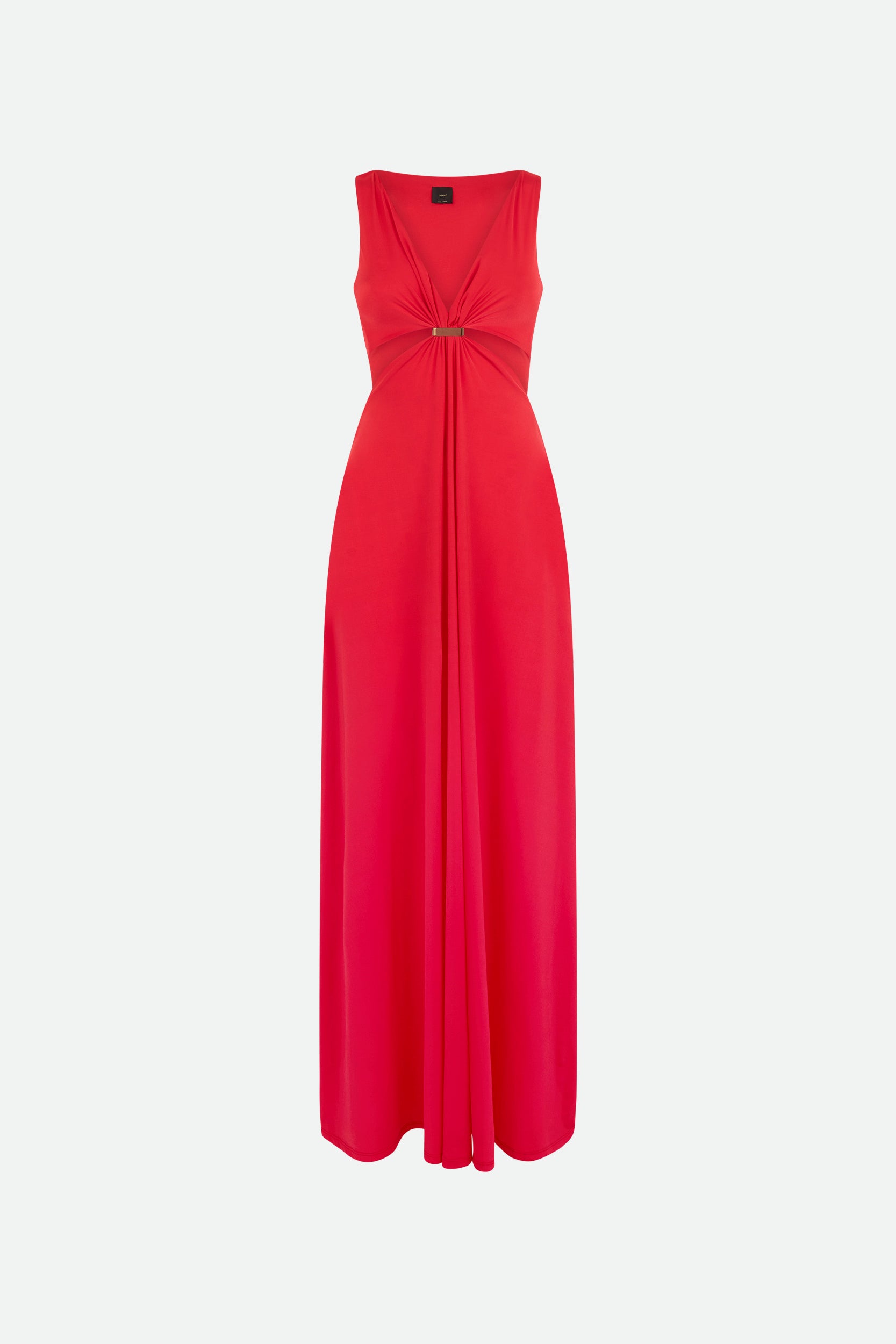 Pinko Langes rotes Kleid