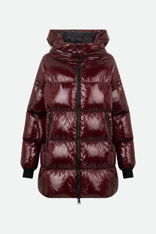 Herno Piumino Laminar Bordeaux