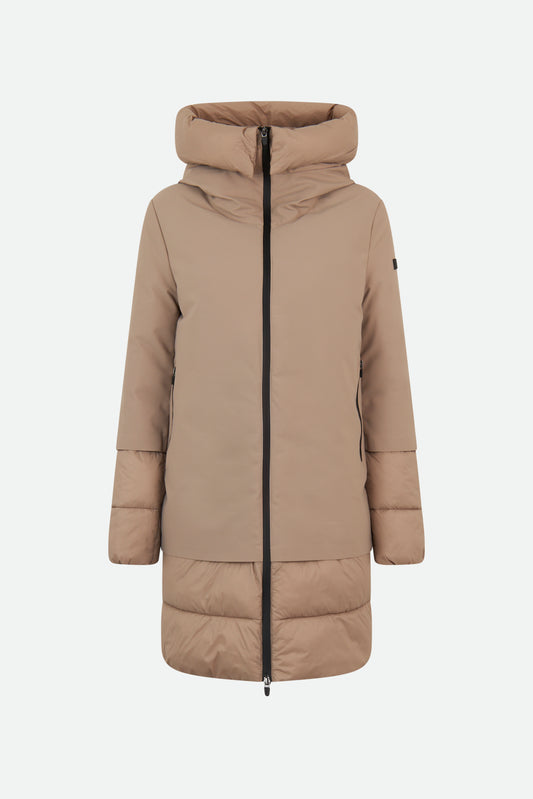 Kanadische Becancour Beige Daunenjacke
