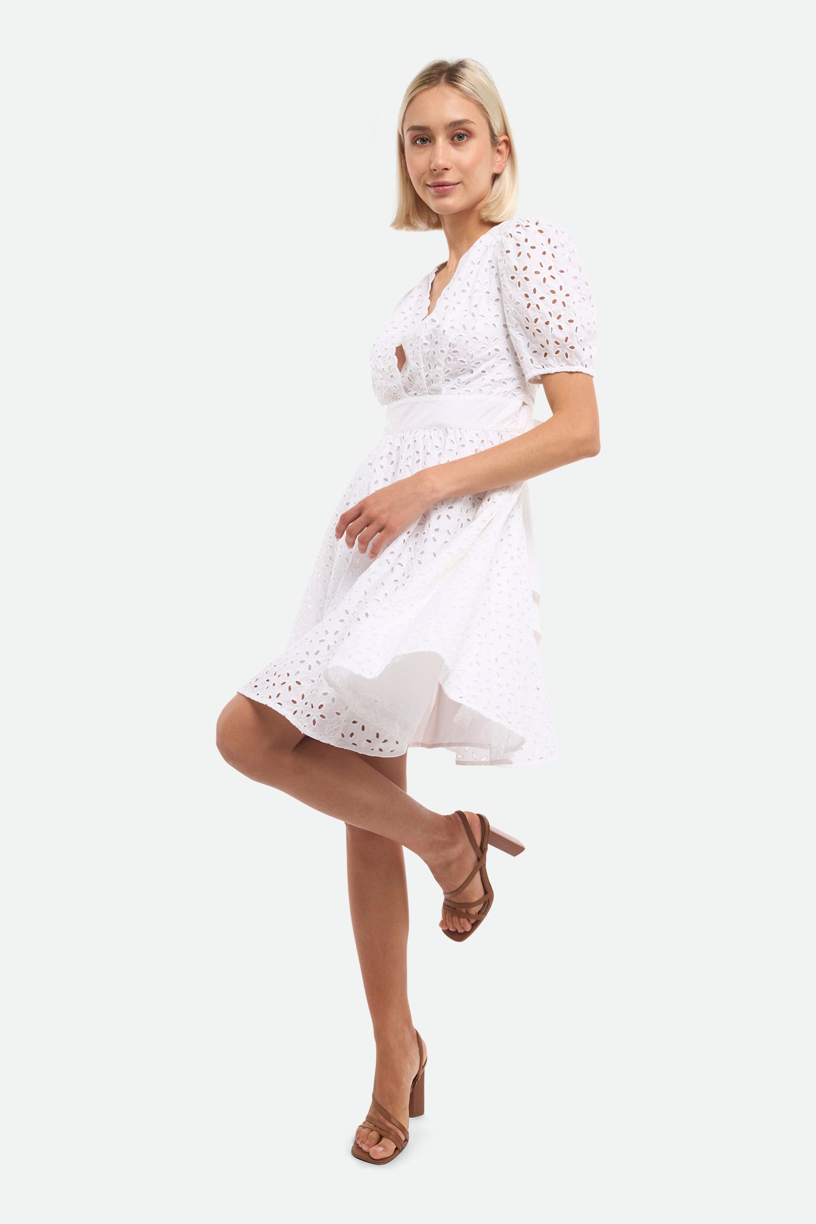 Pinko Weißes Kleid
