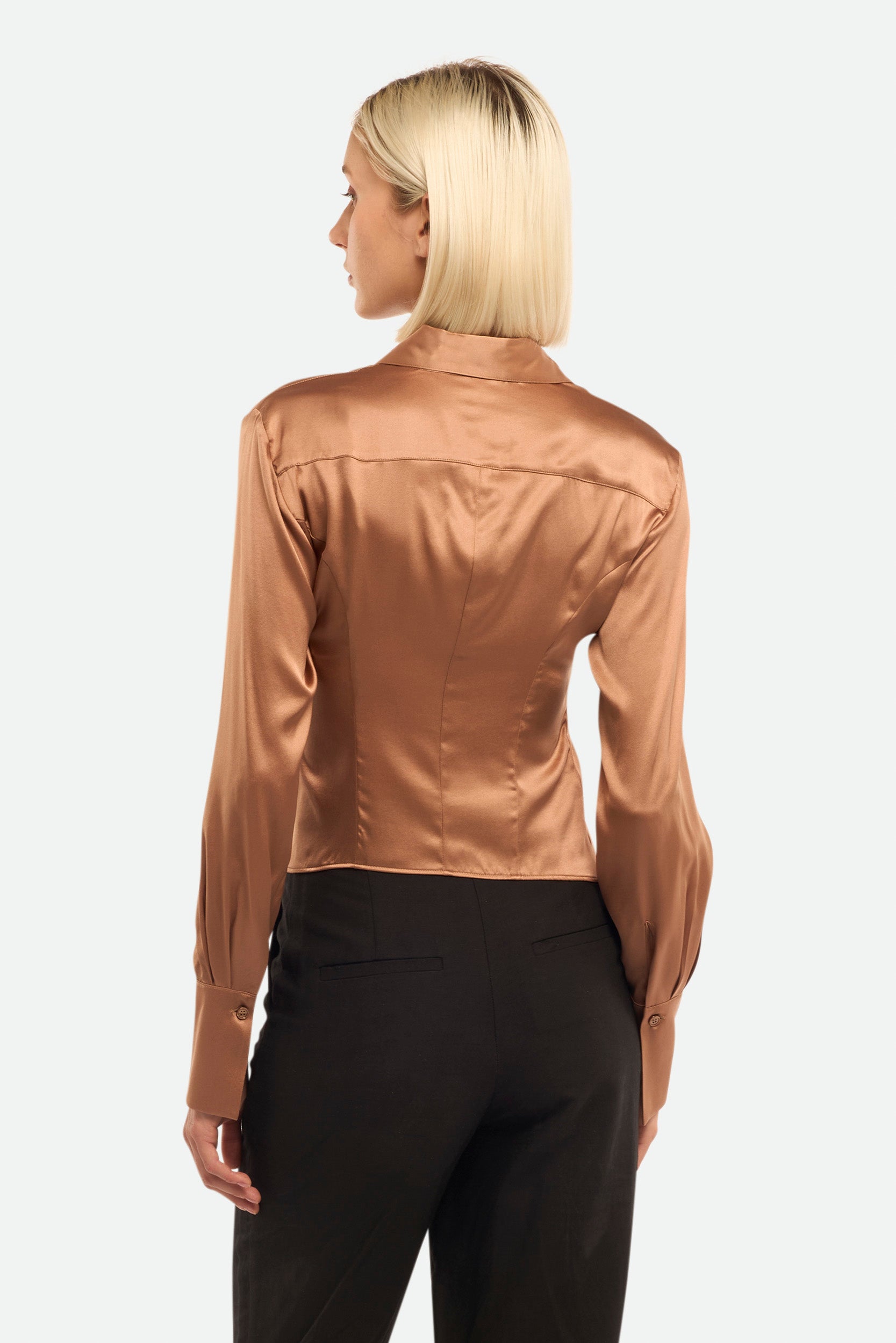 Pinko Braun Hemd