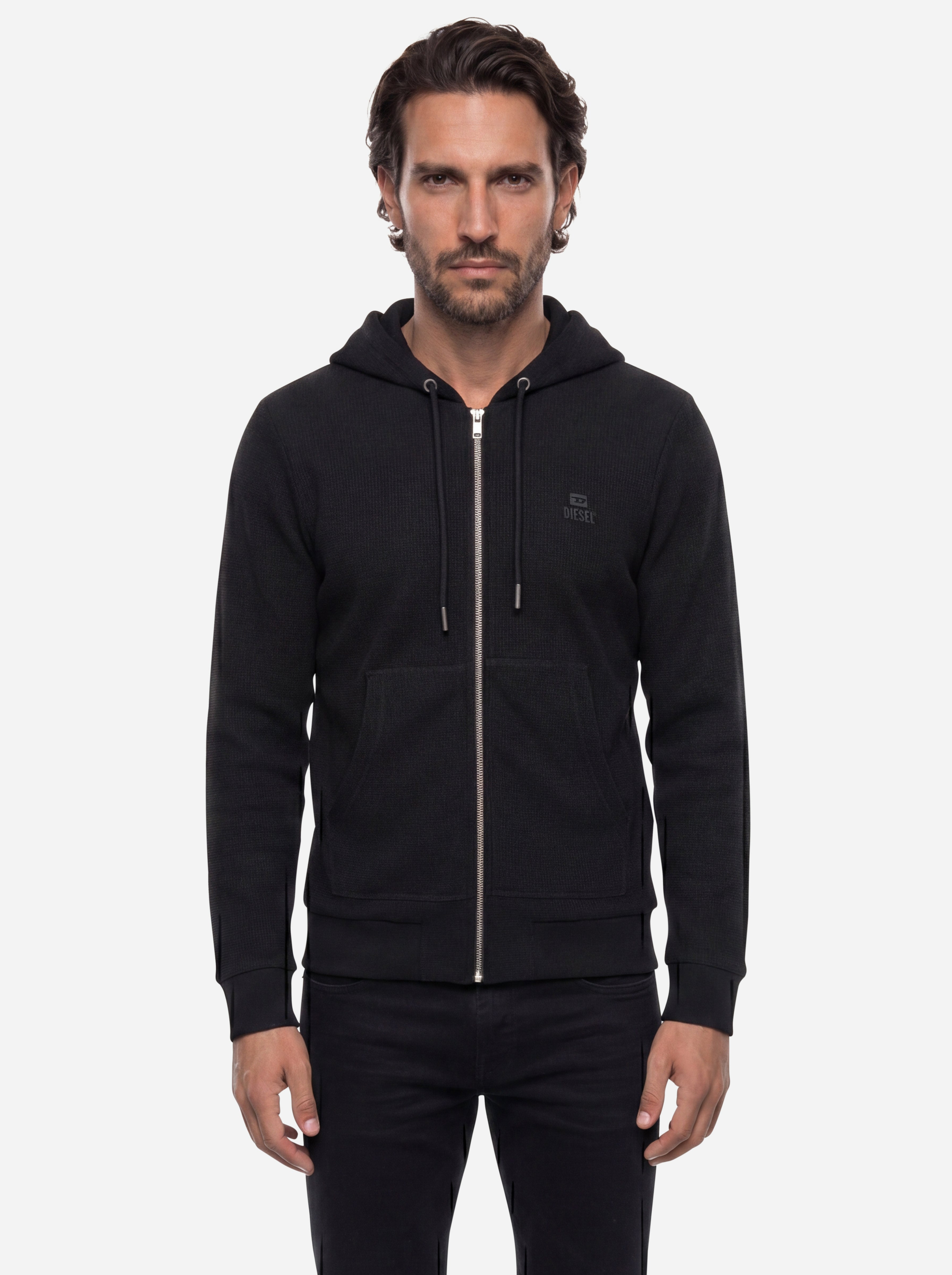Diesel Felpa Con Zip