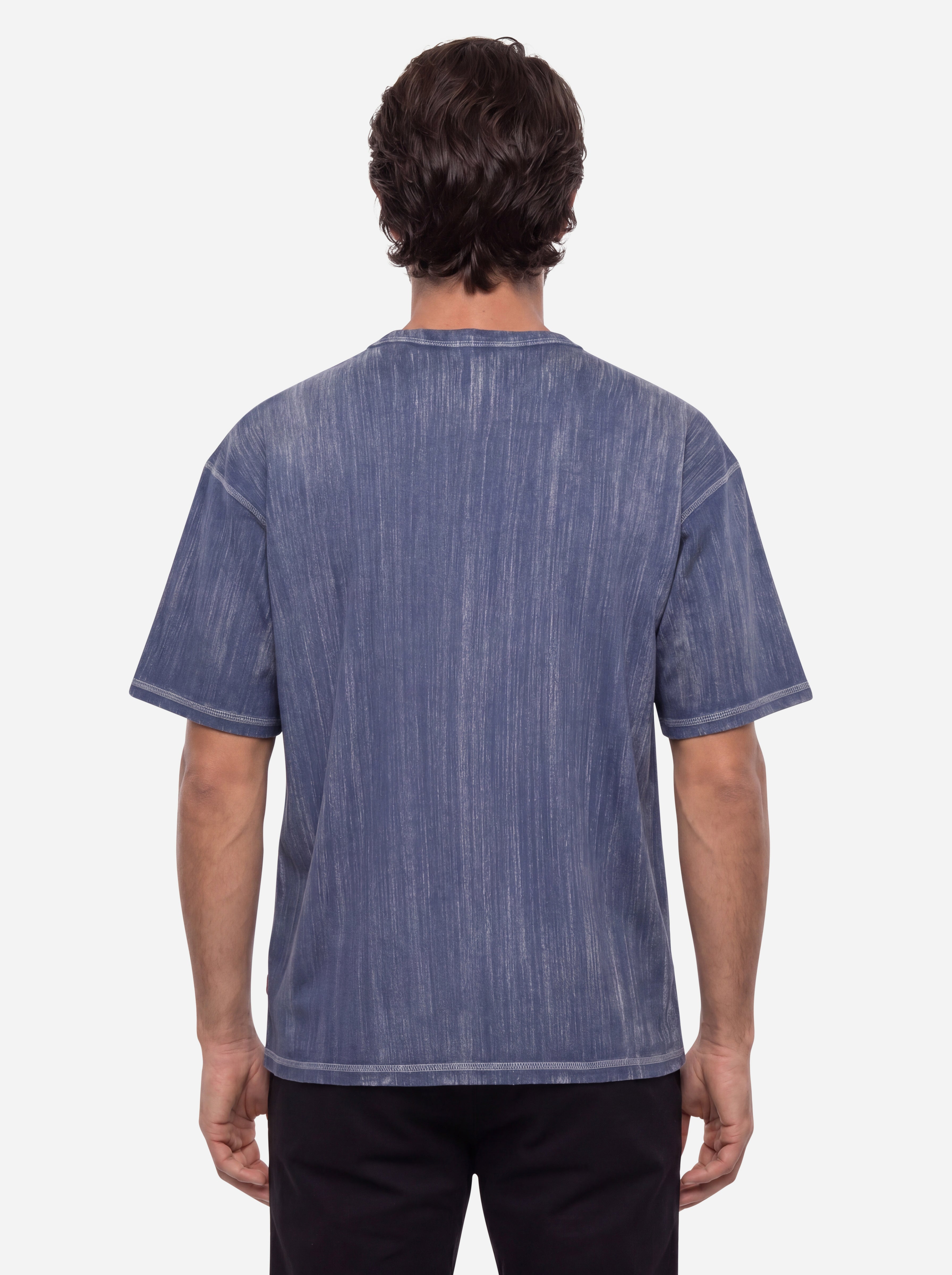 Diesel Tshirt Blu con Logo