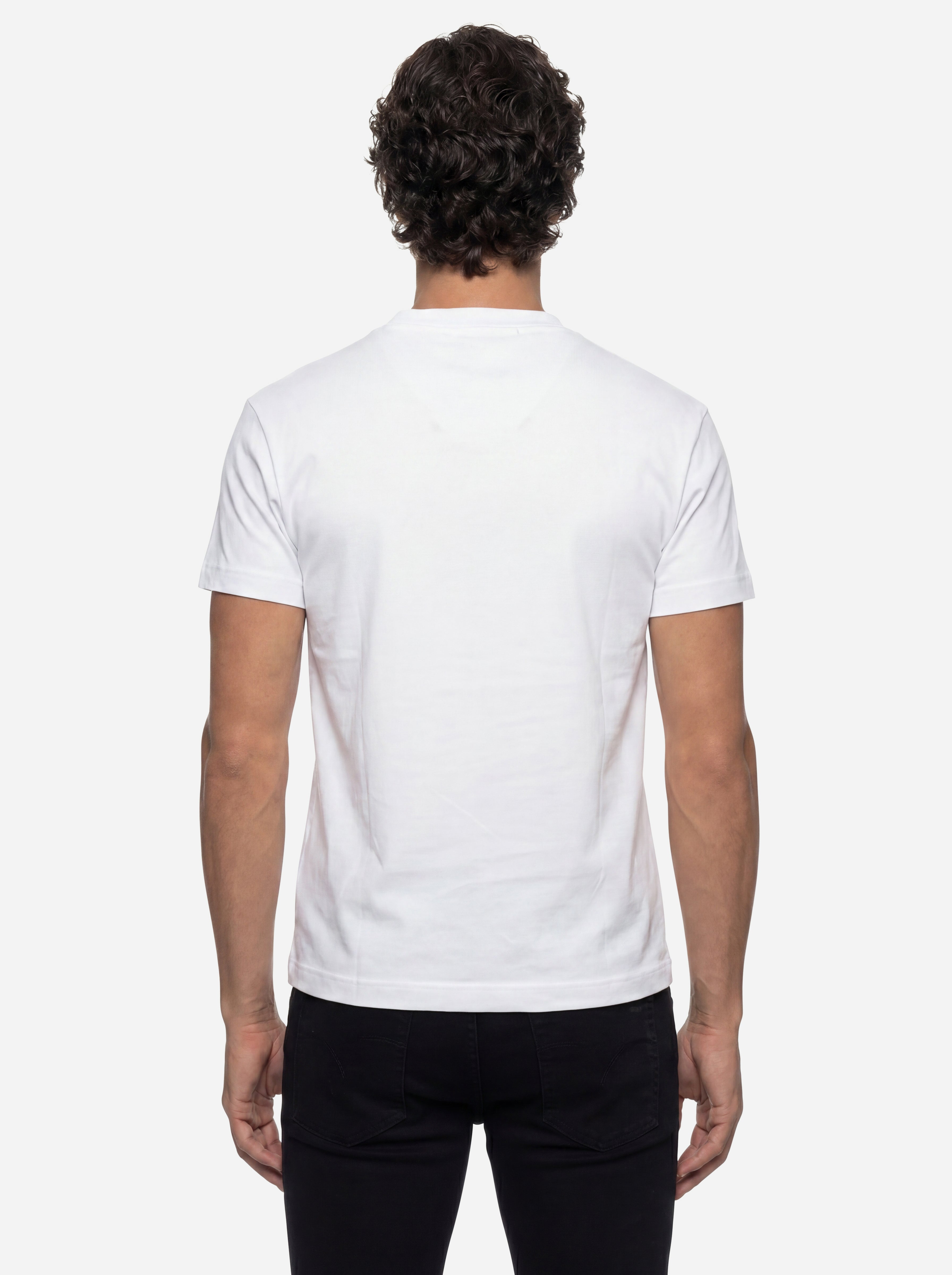 Calvin Klein Jeans Tshirt Bianca Girocollo
