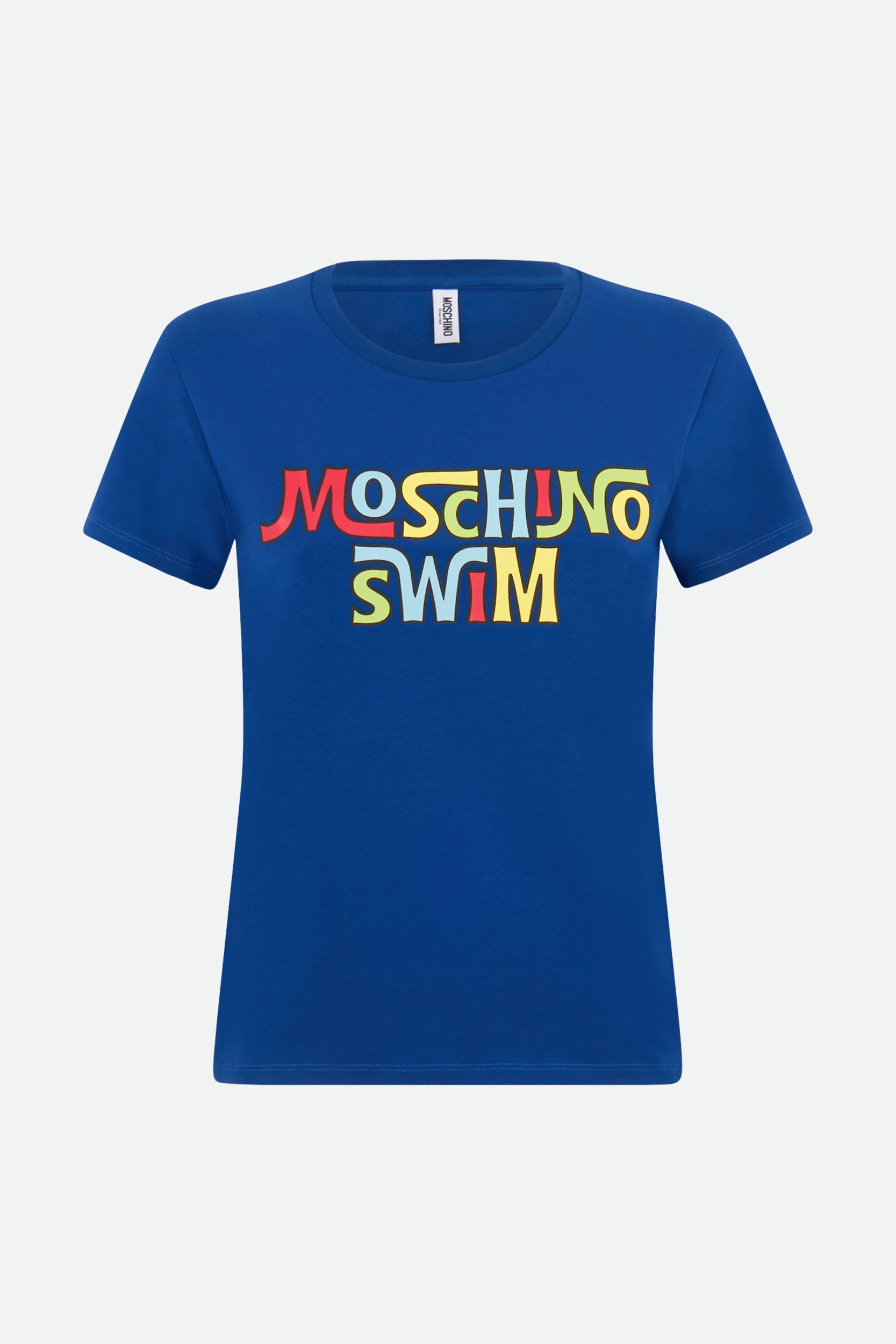 Moschino-blaues T-Shirt