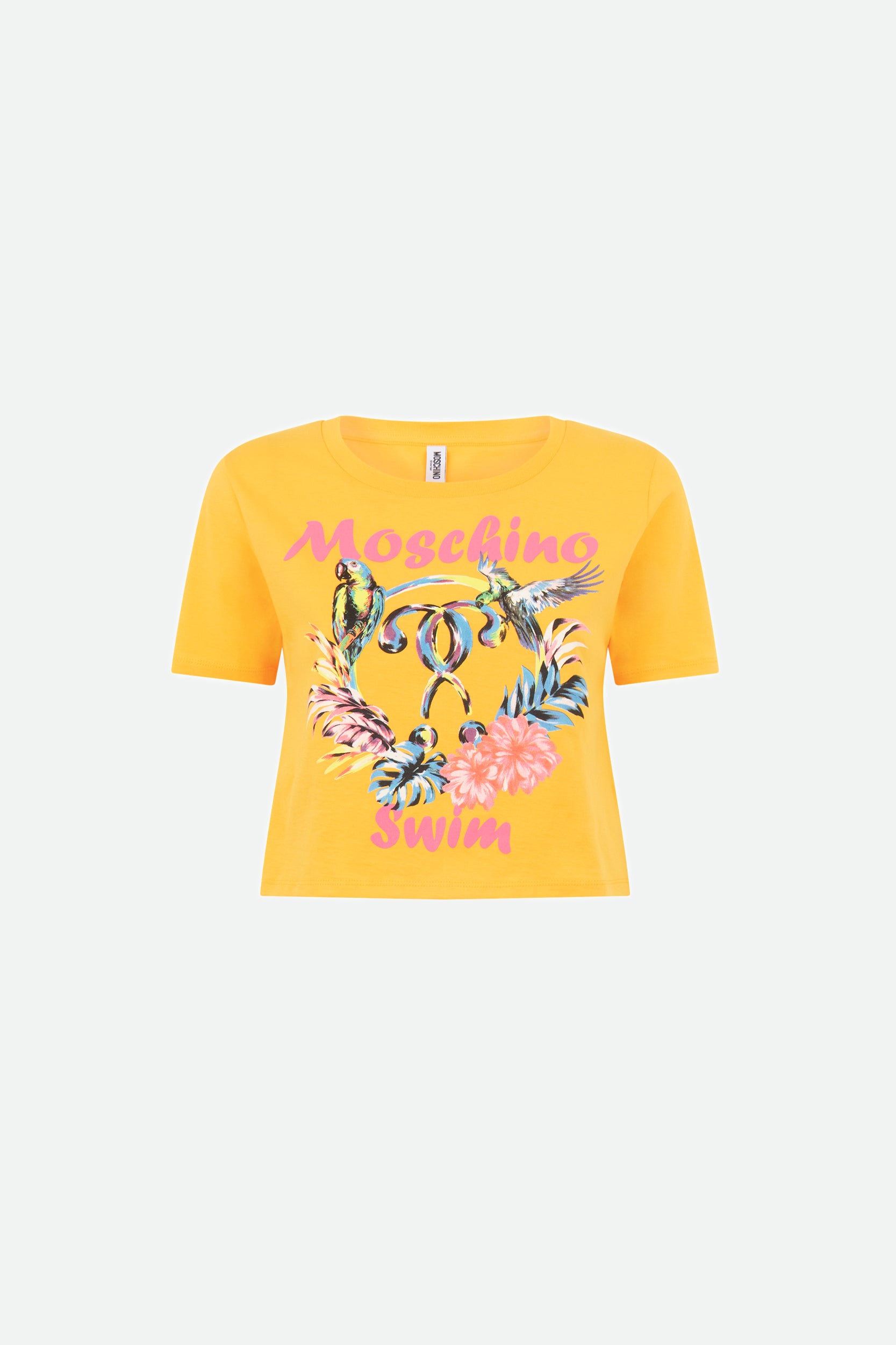 Moschino Gelbes T-Shirt