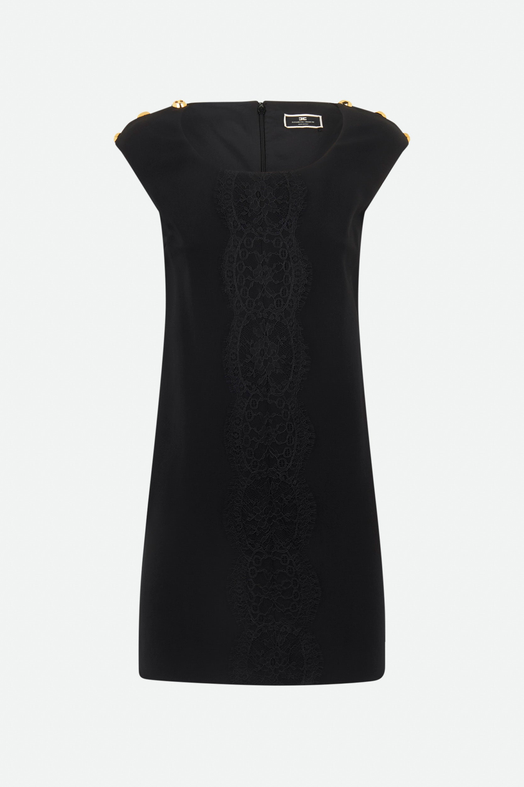 Elisabetta Franchi Schwarzes Kleid