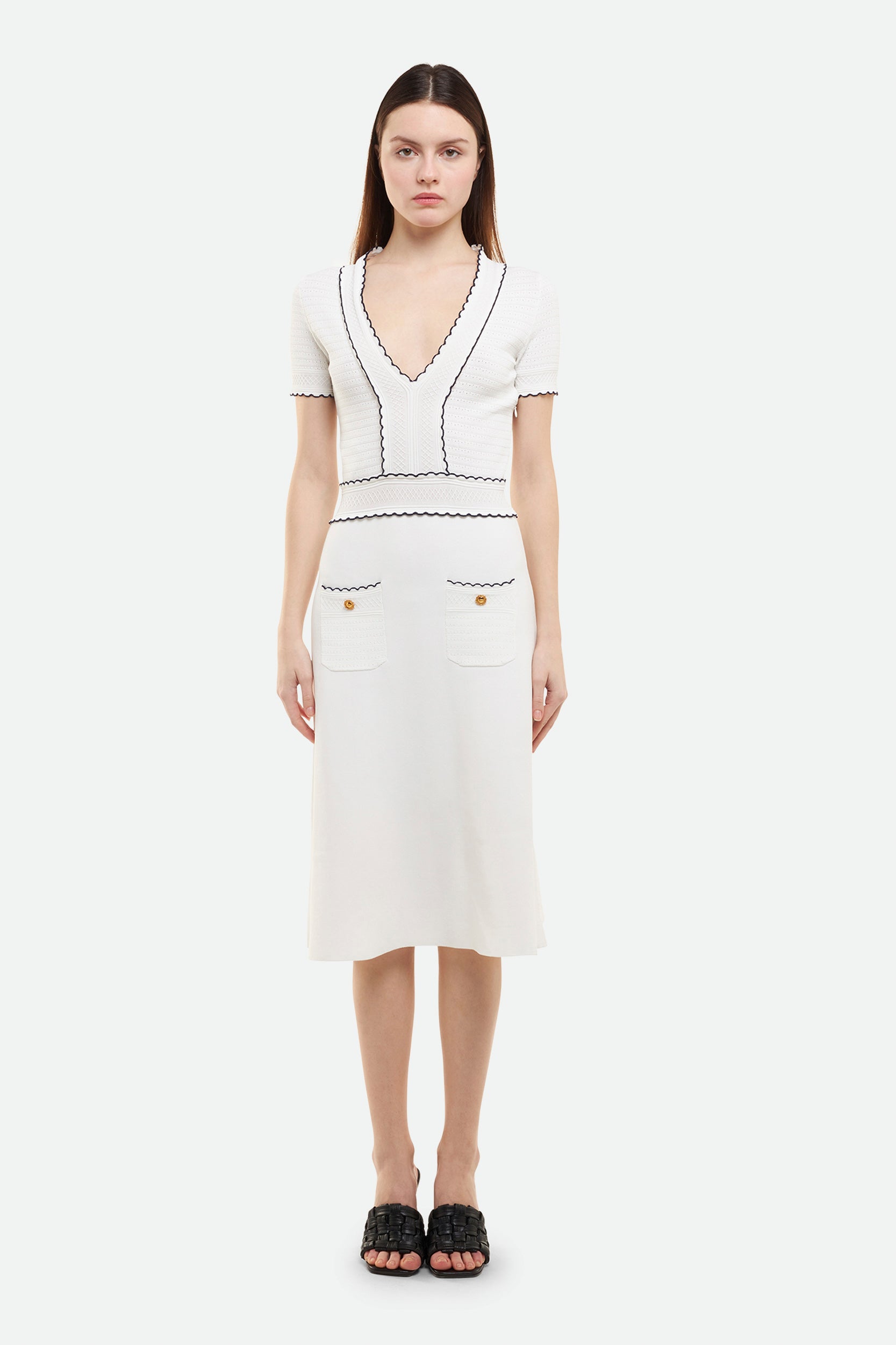 Weißes Kleid von Elisabetta Franchi