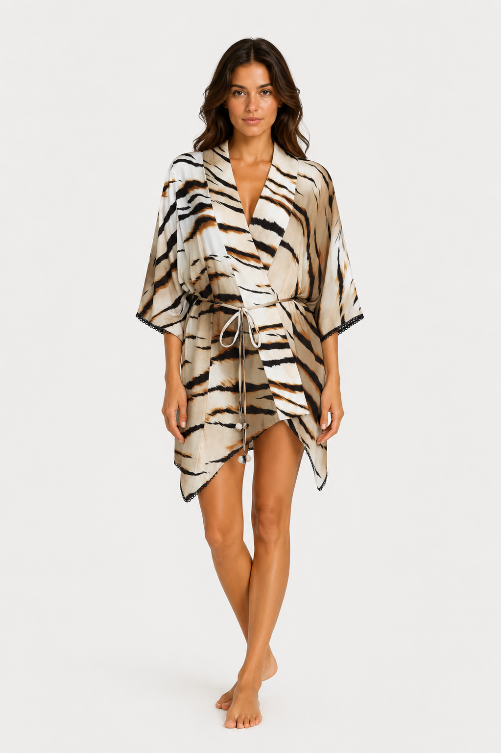 Twinset Kaftan Animalier