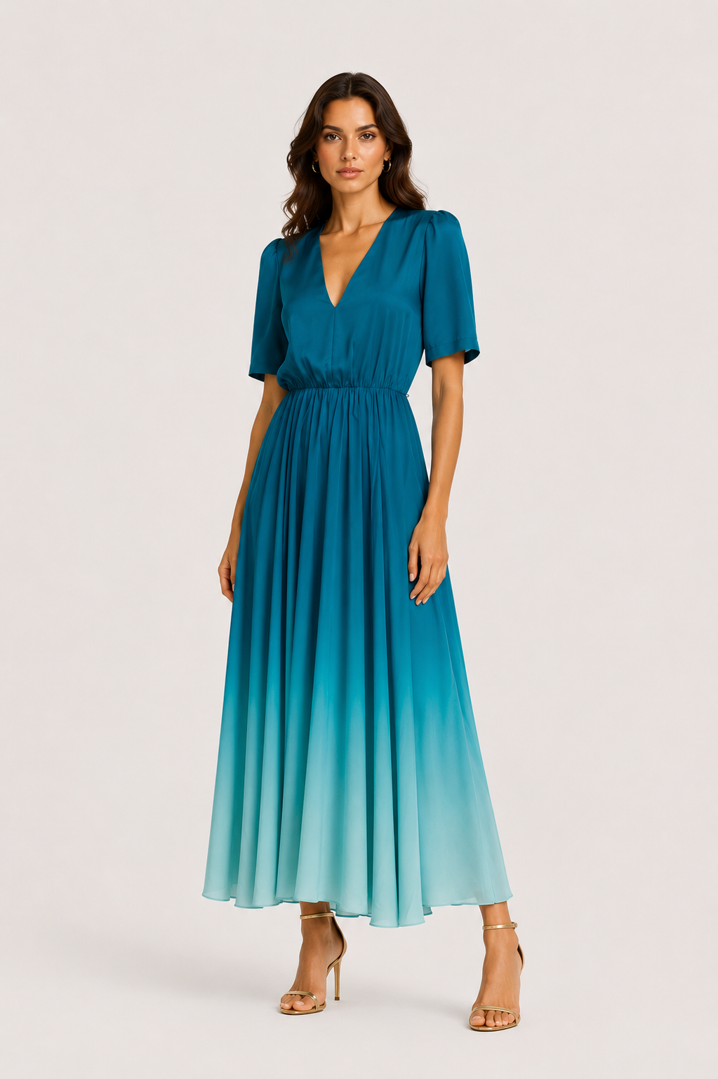 Twinset Midi-Kleid Blau