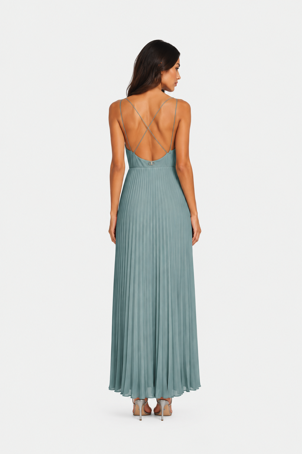 Twinset Midi-Kleid Blau