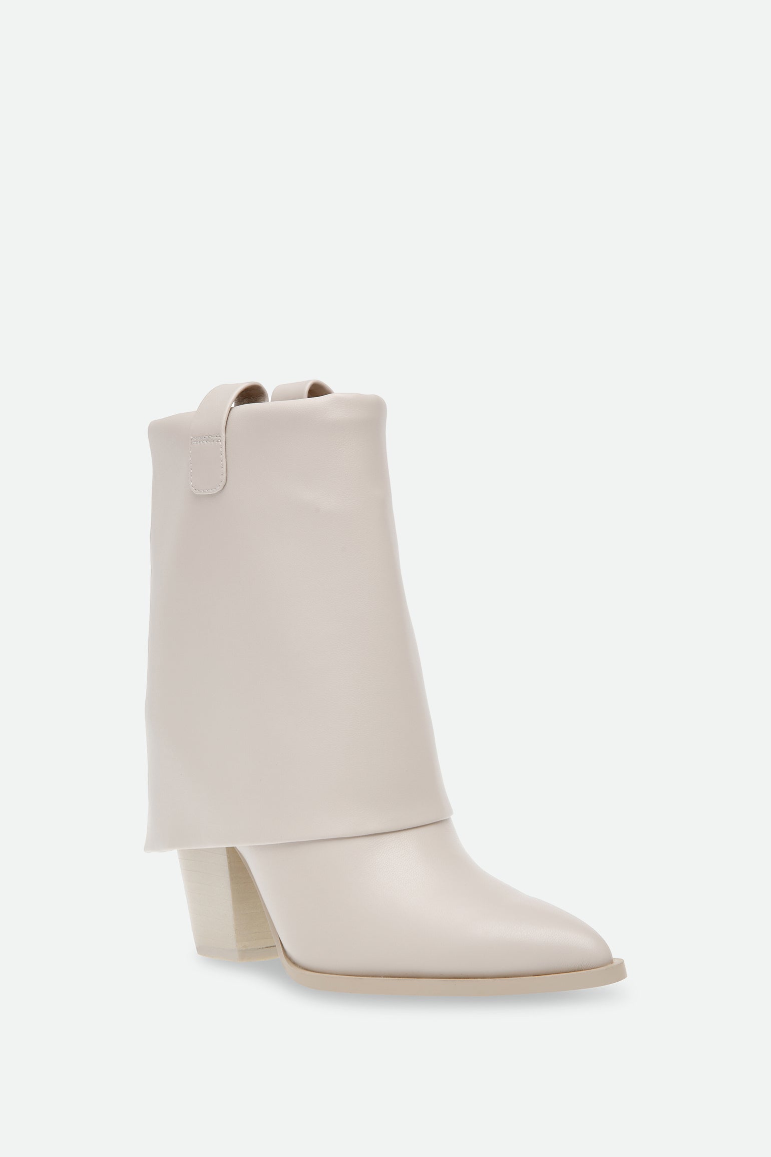 STEVE MADDEN Elfenbein-Lark-Stiefelette