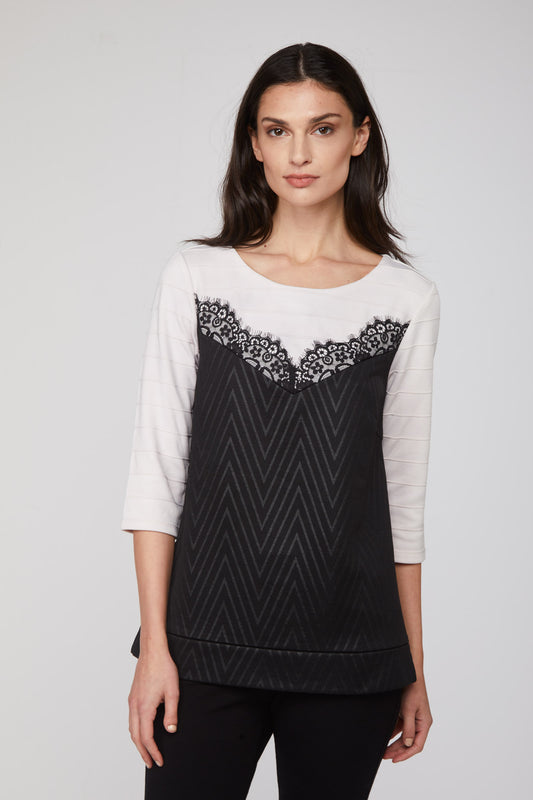 TWINSET Spitzenpullover