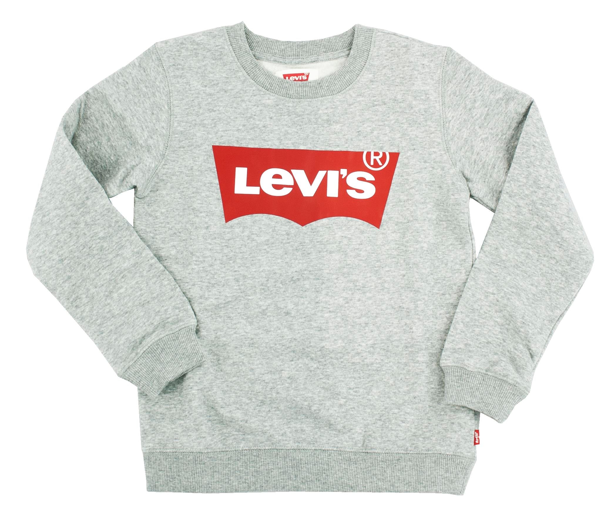 LEVIS
Levi's graues Fledermaus-Sweatshirt mit Rundhalsausschnitt