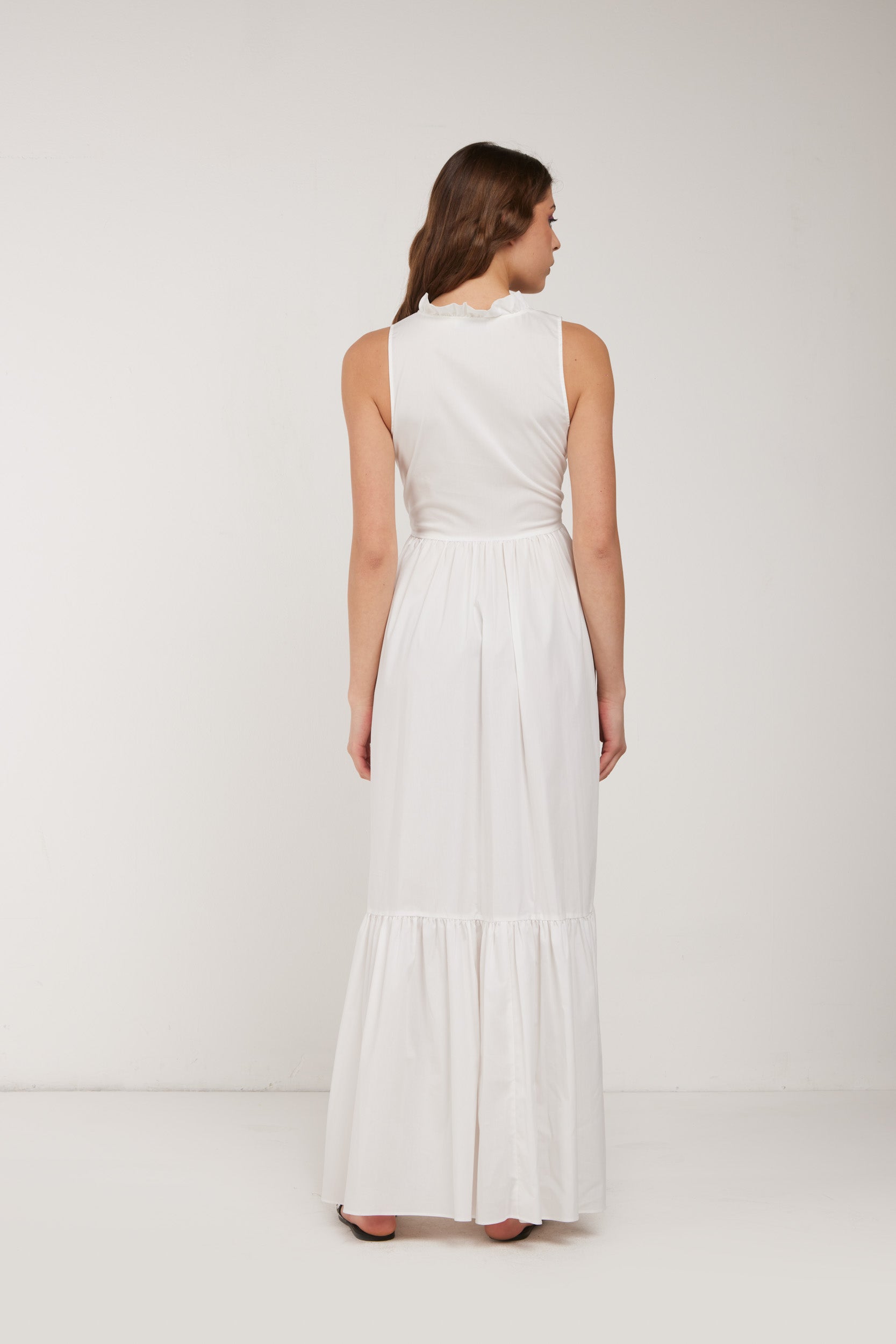 TWINSET Langes weißes Kleid