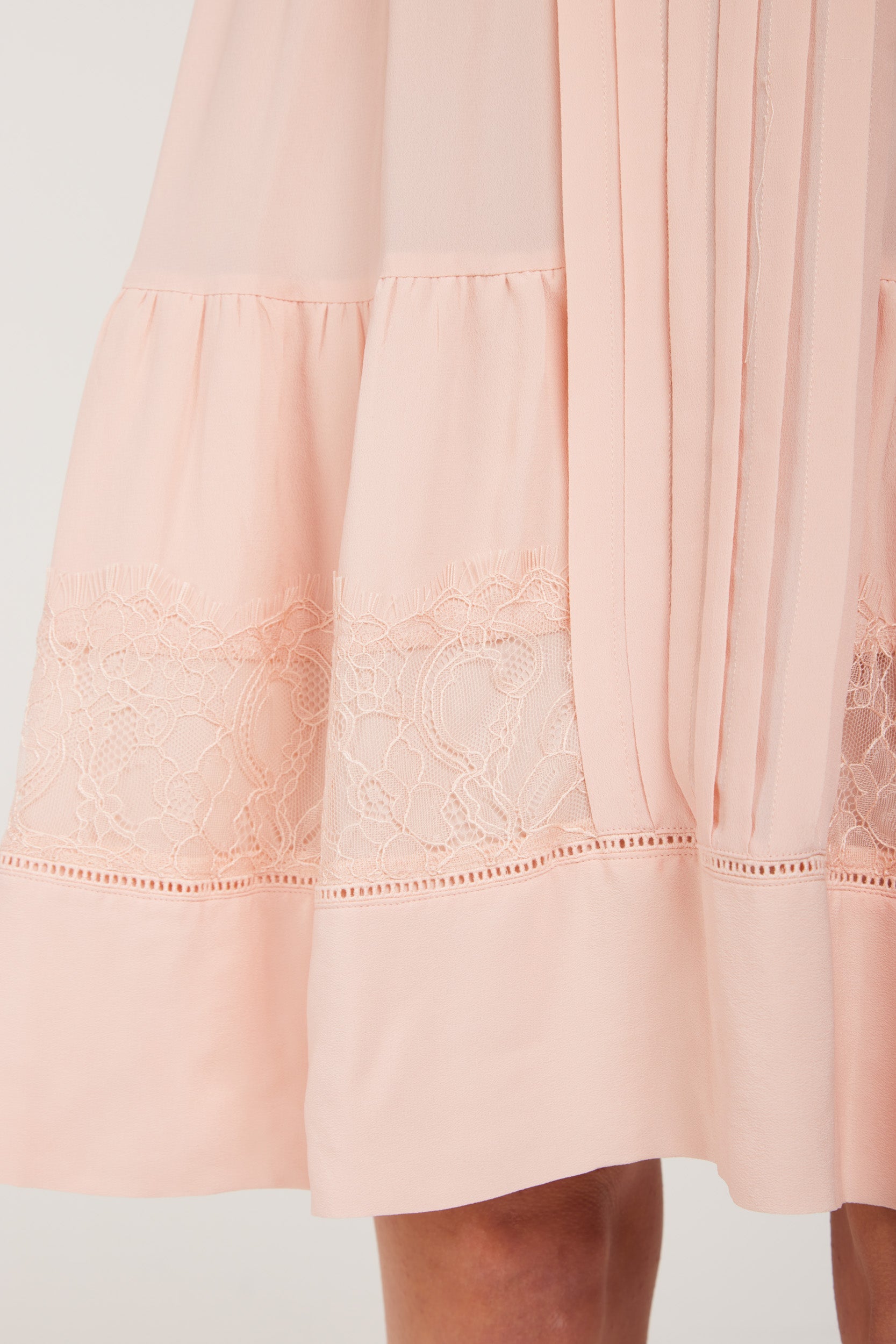TWINSET Kurzes antikes Rose Kleid