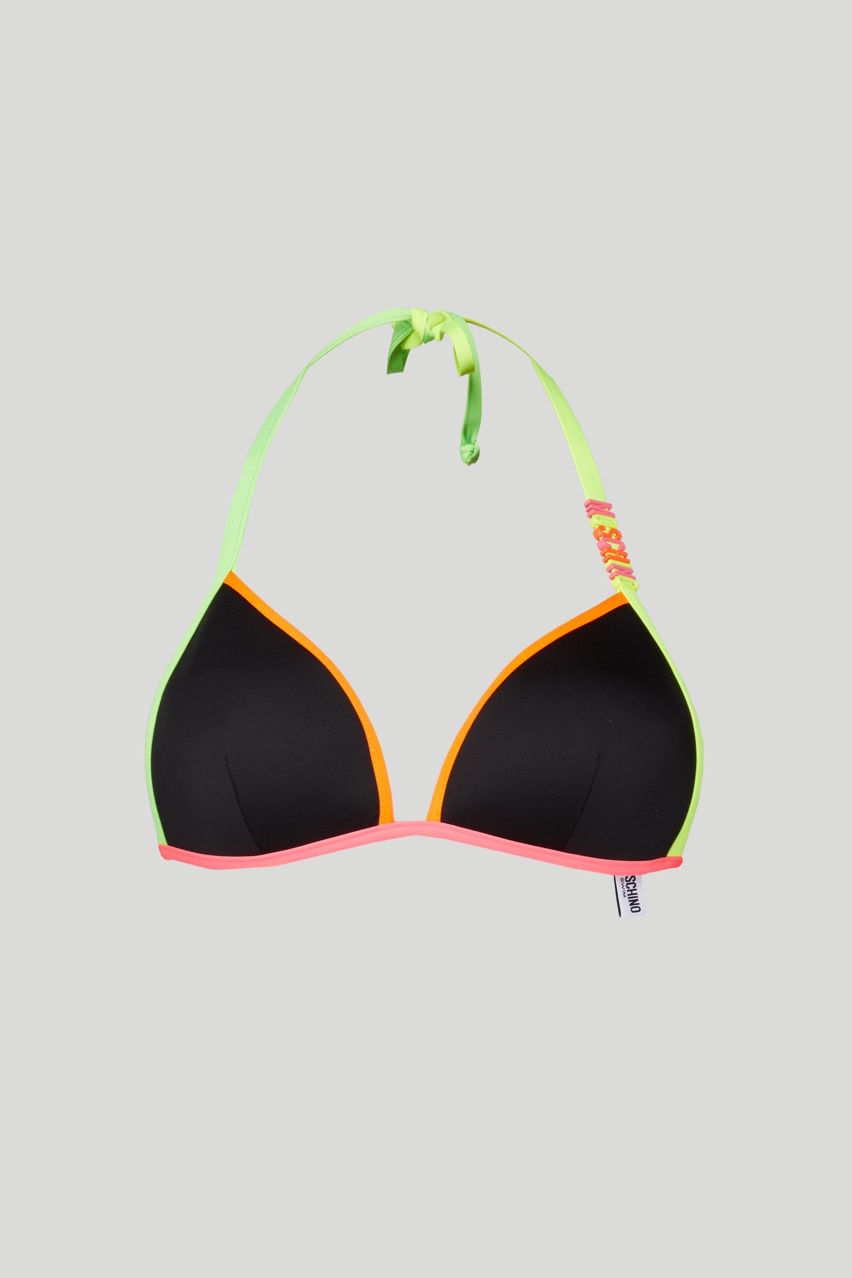 MOSCHINO Fluo-Bikinioberteil