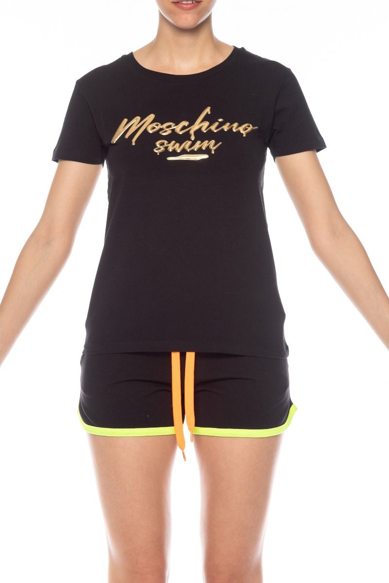 MOSCHINO T-Shirt Logo Moschino Swim