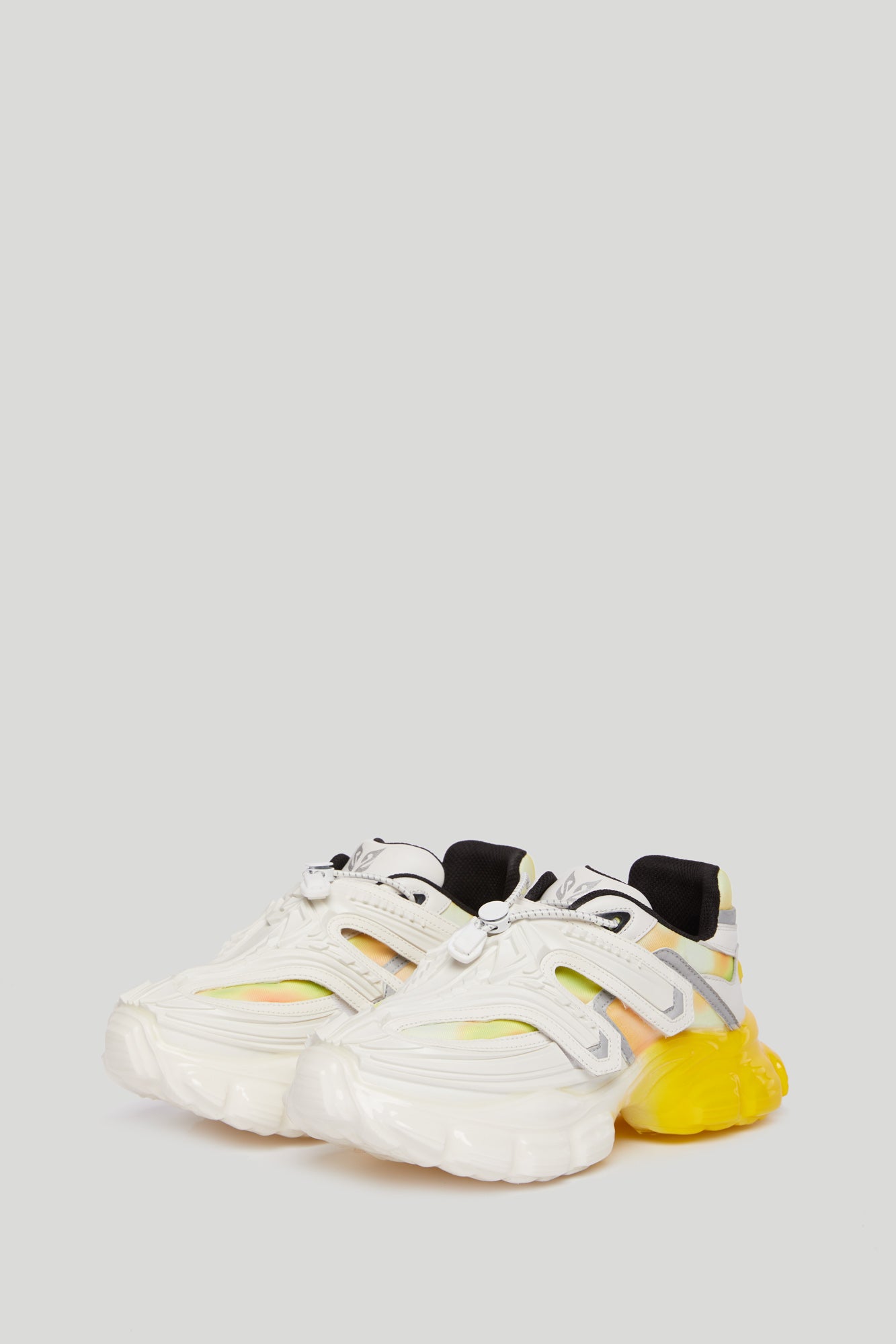 BANU Sneaker 3D-Druck Weiß und Gelb