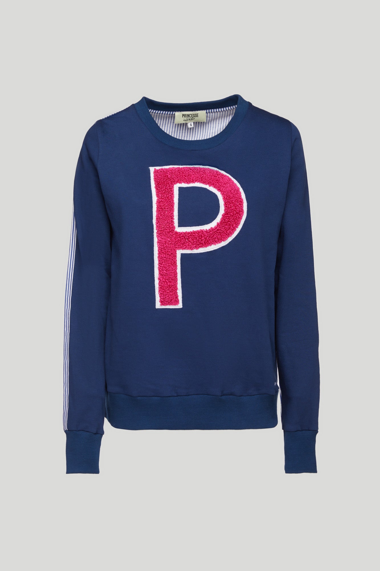 PRINZESSINNEN LODO Blaues "P" Sweatshirt