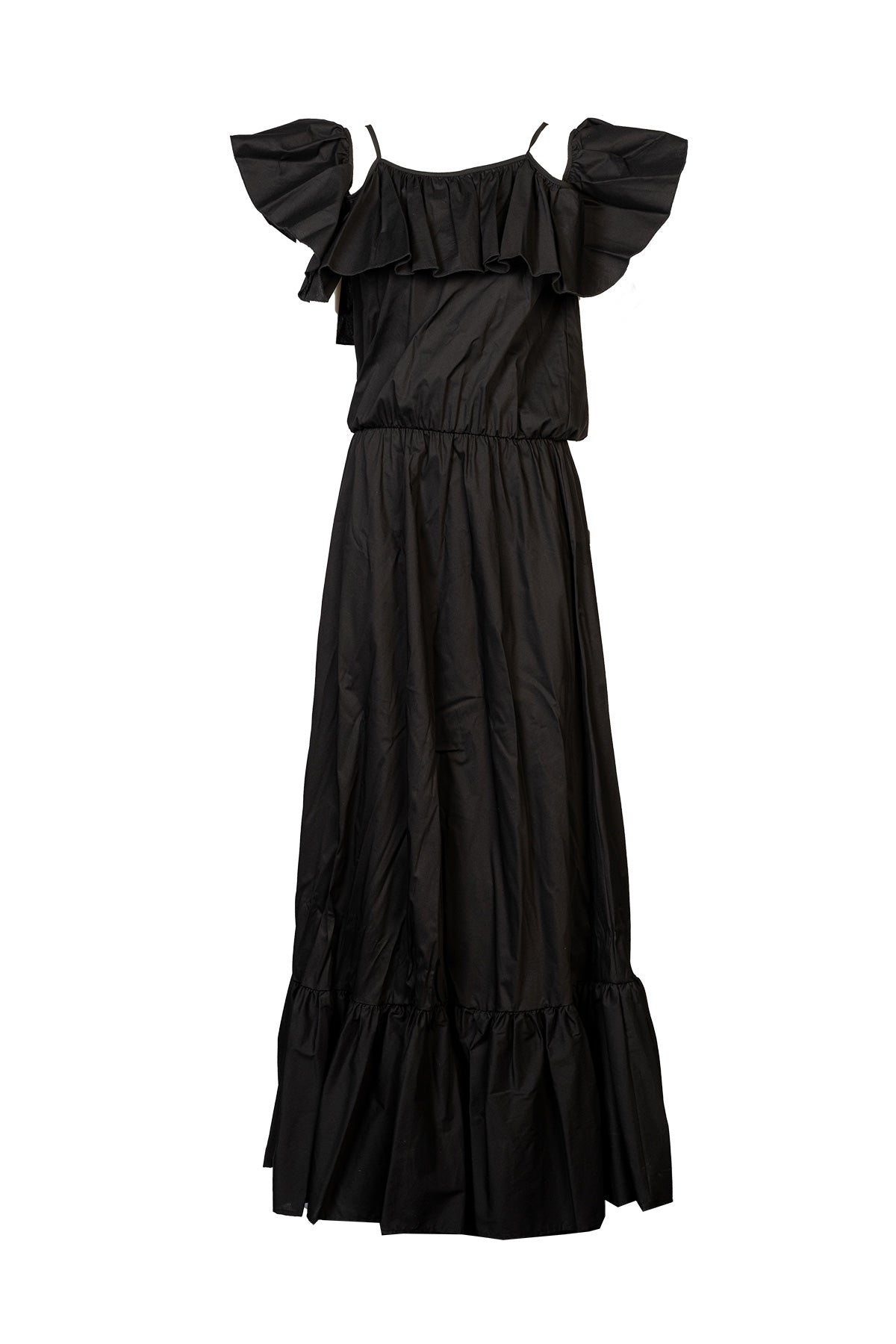 Langes schwarzes Kleid Giulia N Couture