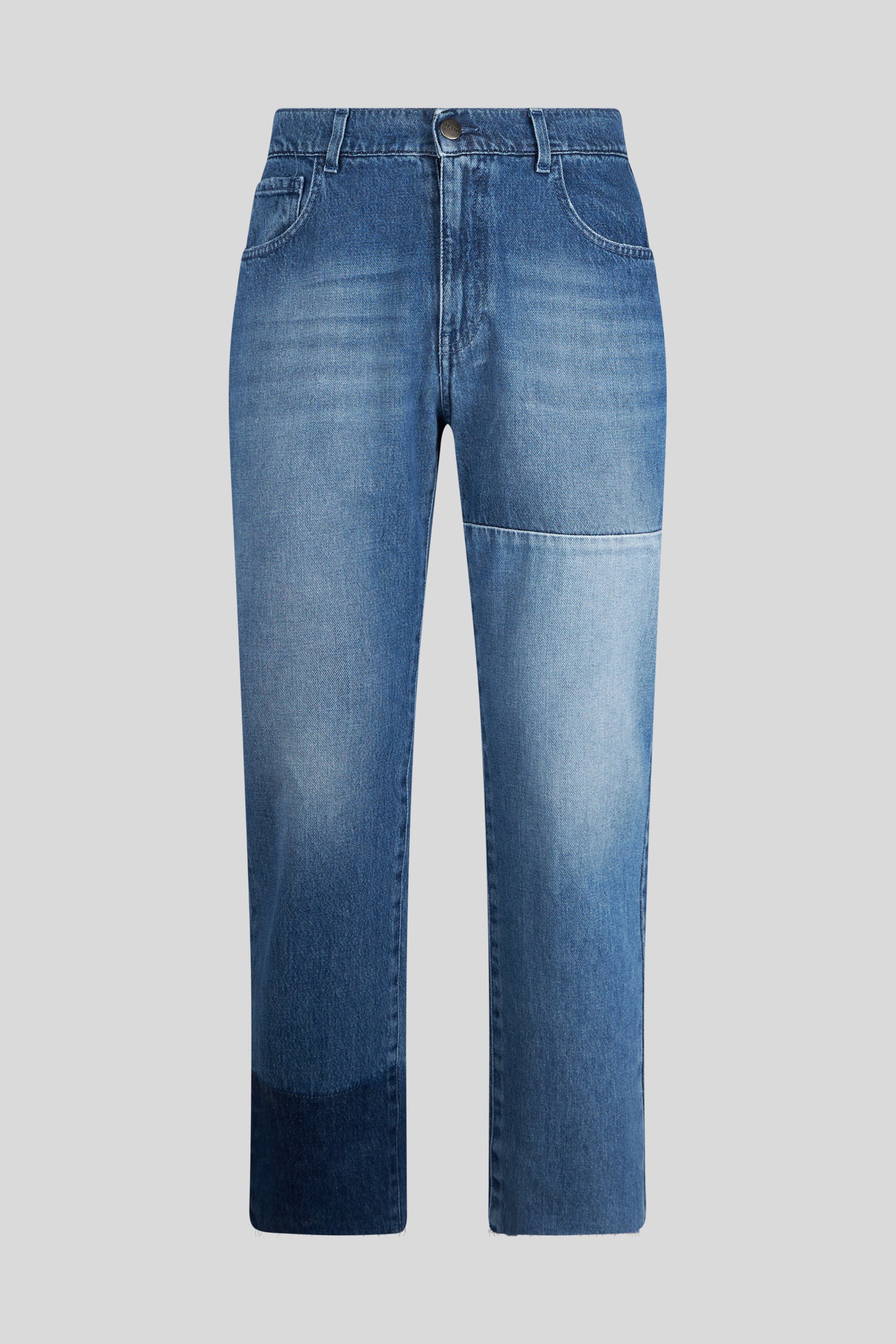JIJIL Jeans mit normaler Taille zweifarbig