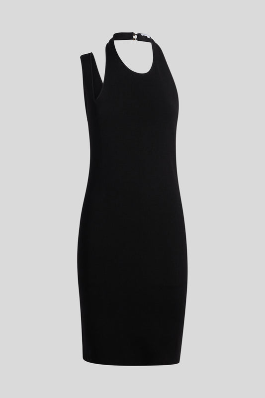 PATRIZIA PEPE Schwarzes Strickkleid