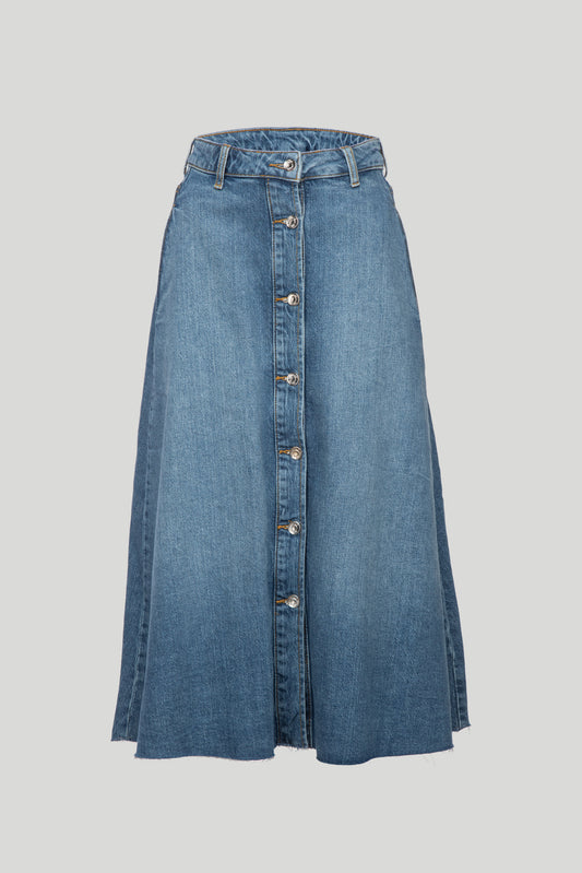 LIU JO Gonna Lunga im Denim Resort
