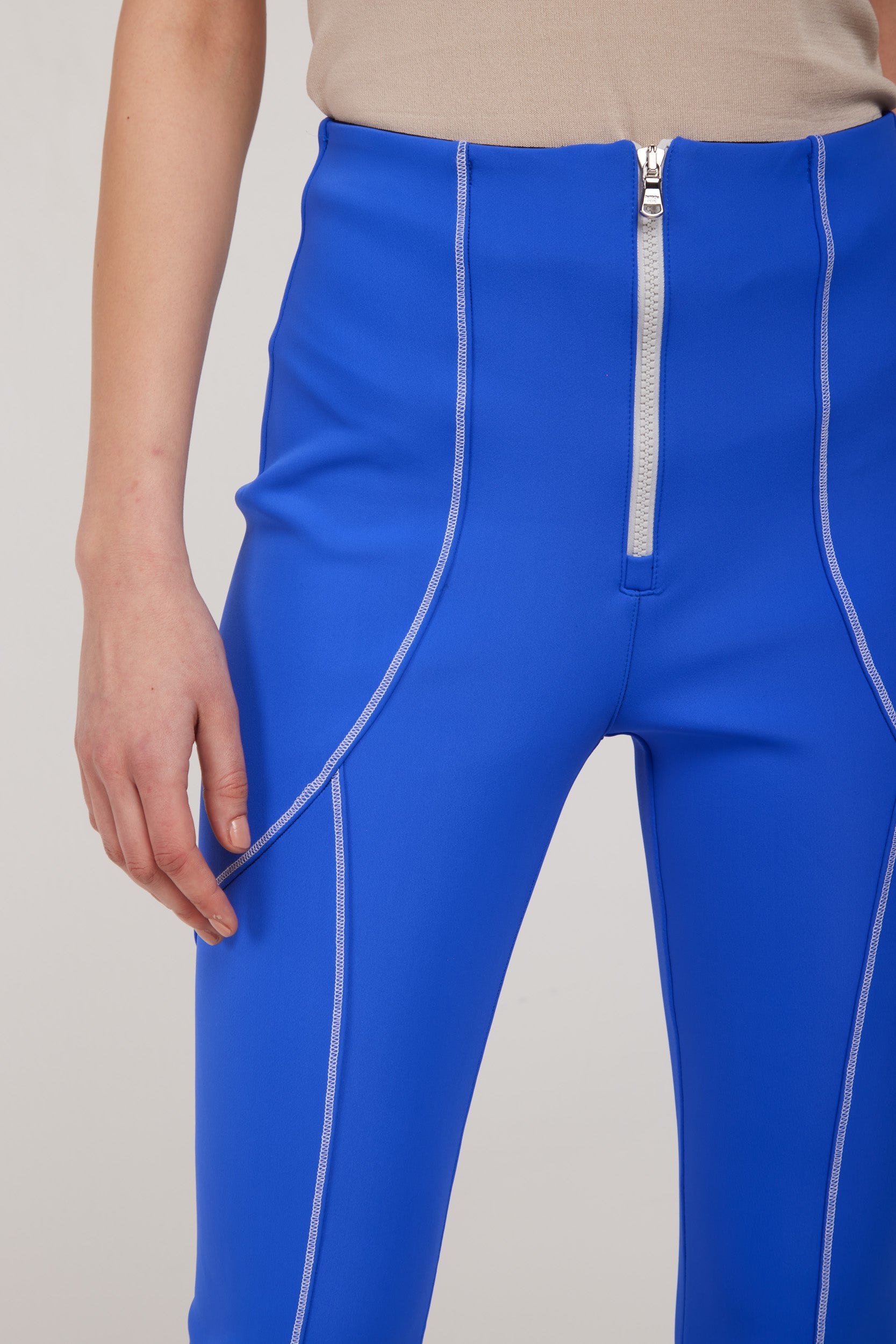 PATRIZIA PEPE Electric Blau Technische Hose