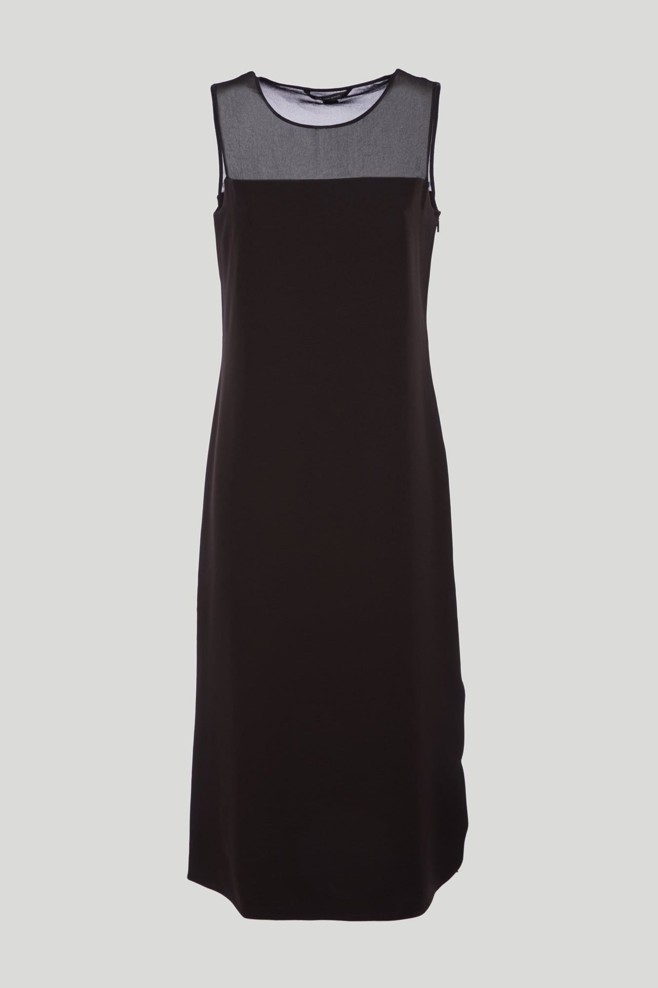 ARMANI EXCHANGE Schwarzes Midikleid