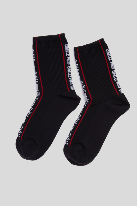 GAELLE Schwarze Socken