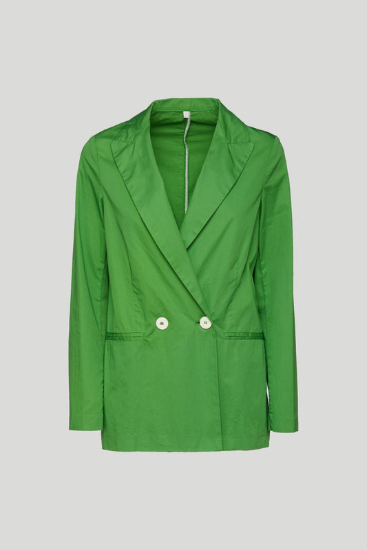 OTTOD'AME Grüner zweireihiger Blazer