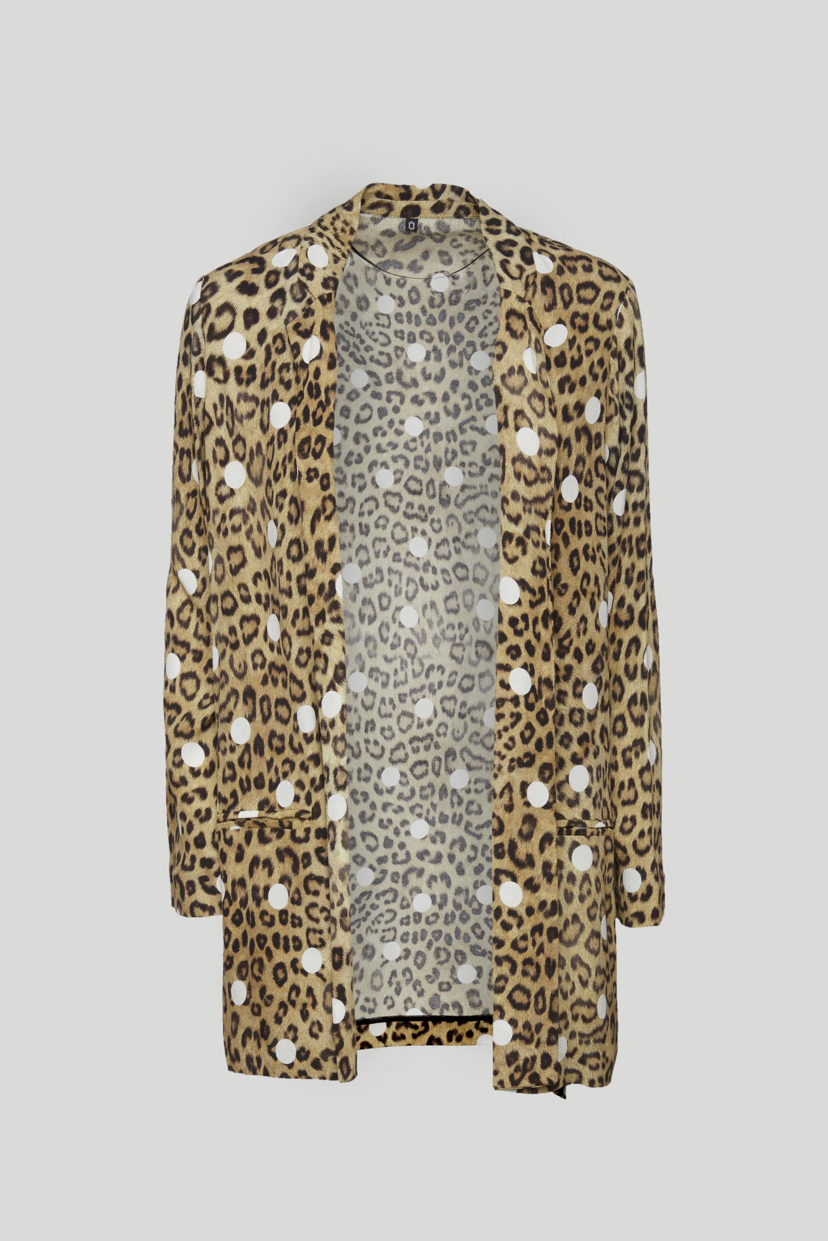 OTTOD'AME Leopard Open Jacke